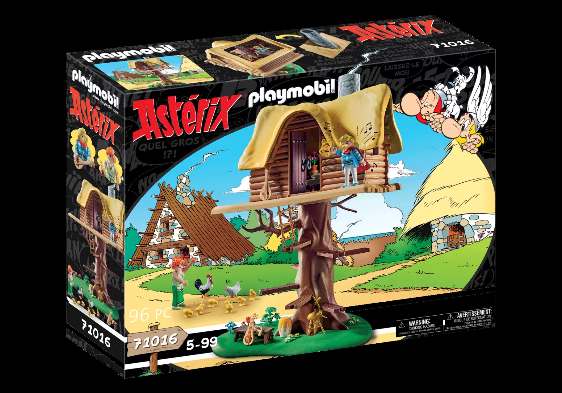 Film & Telewizja | Asterix | PLAYMOBIL Asterix: Kakofoniks z domkiem na drzewie