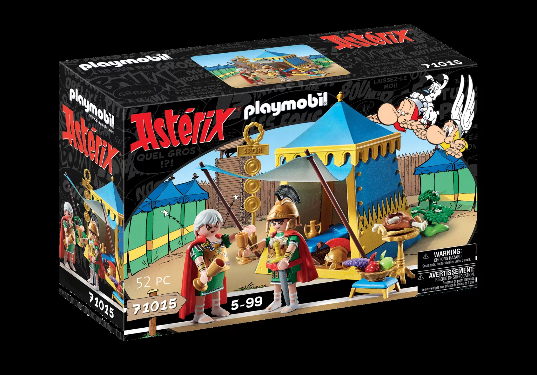 Film & Telewizja | Asterix | PLAYMOBIL Asterix: Namiot dowódcy z generałami