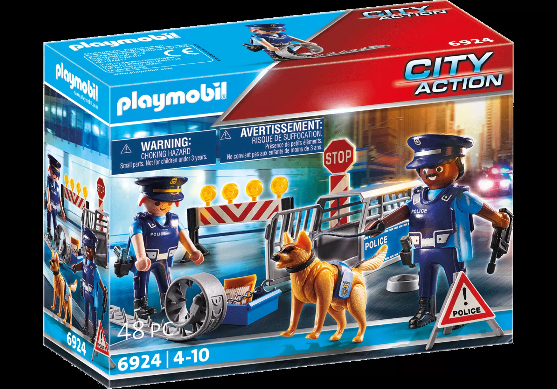 Akcja I Przygoda | Action Heroes | PLAYMOBIL Blokada policyjna