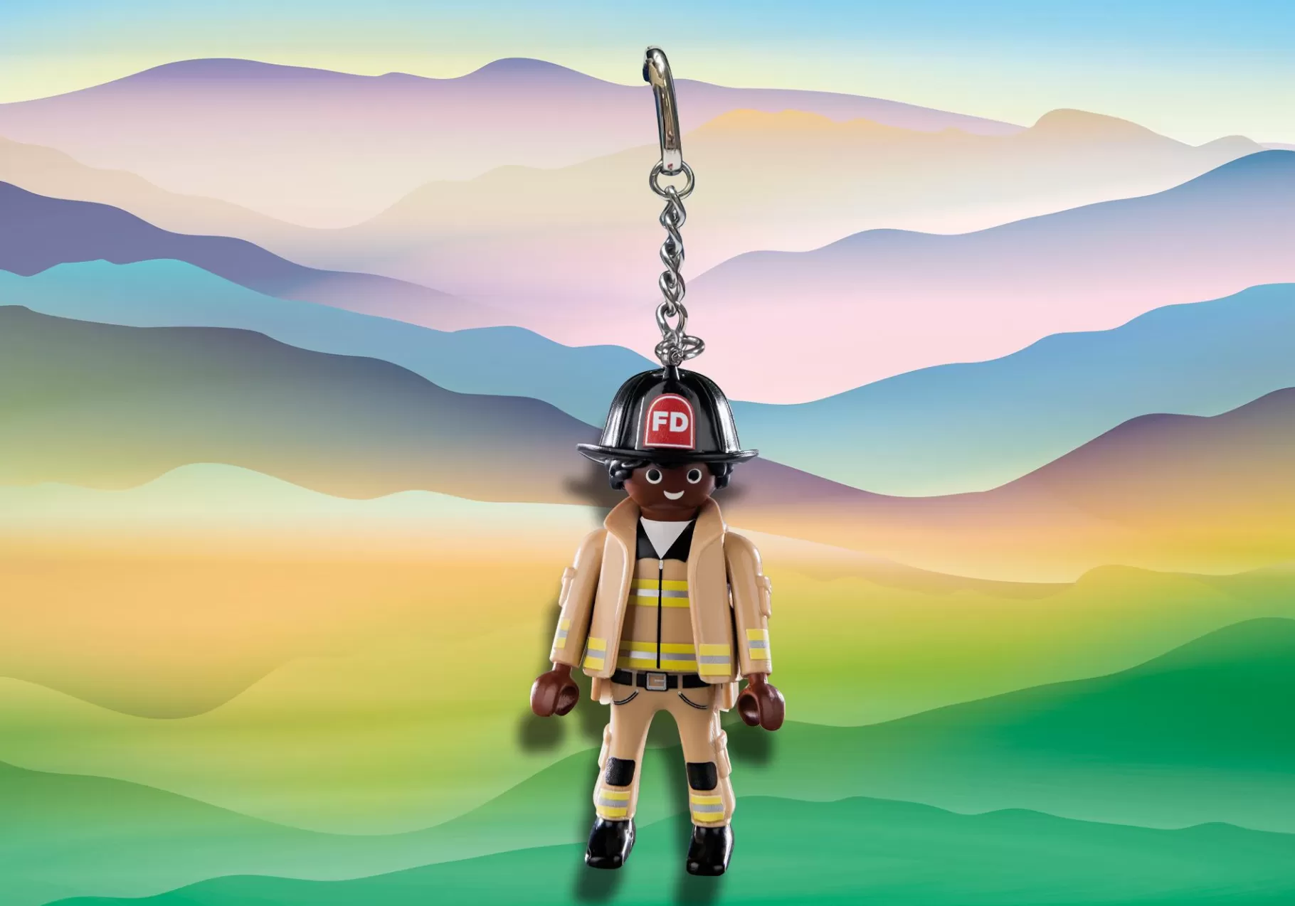 Bohaterowie Dnia Codziennego | Akcja I Przygoda | PLAYMOBIL Breloczek Strażak