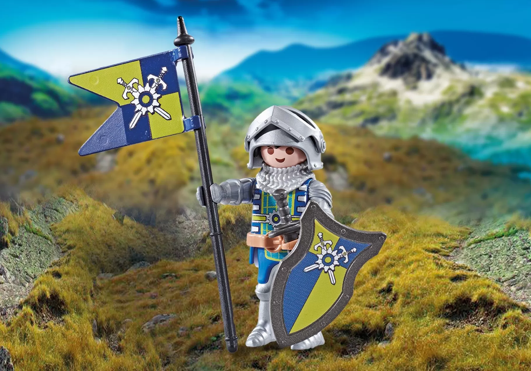 Fantazja | Akcja I Przygoda | PLAYMOBIL Dowódca rycerzy Novelmore