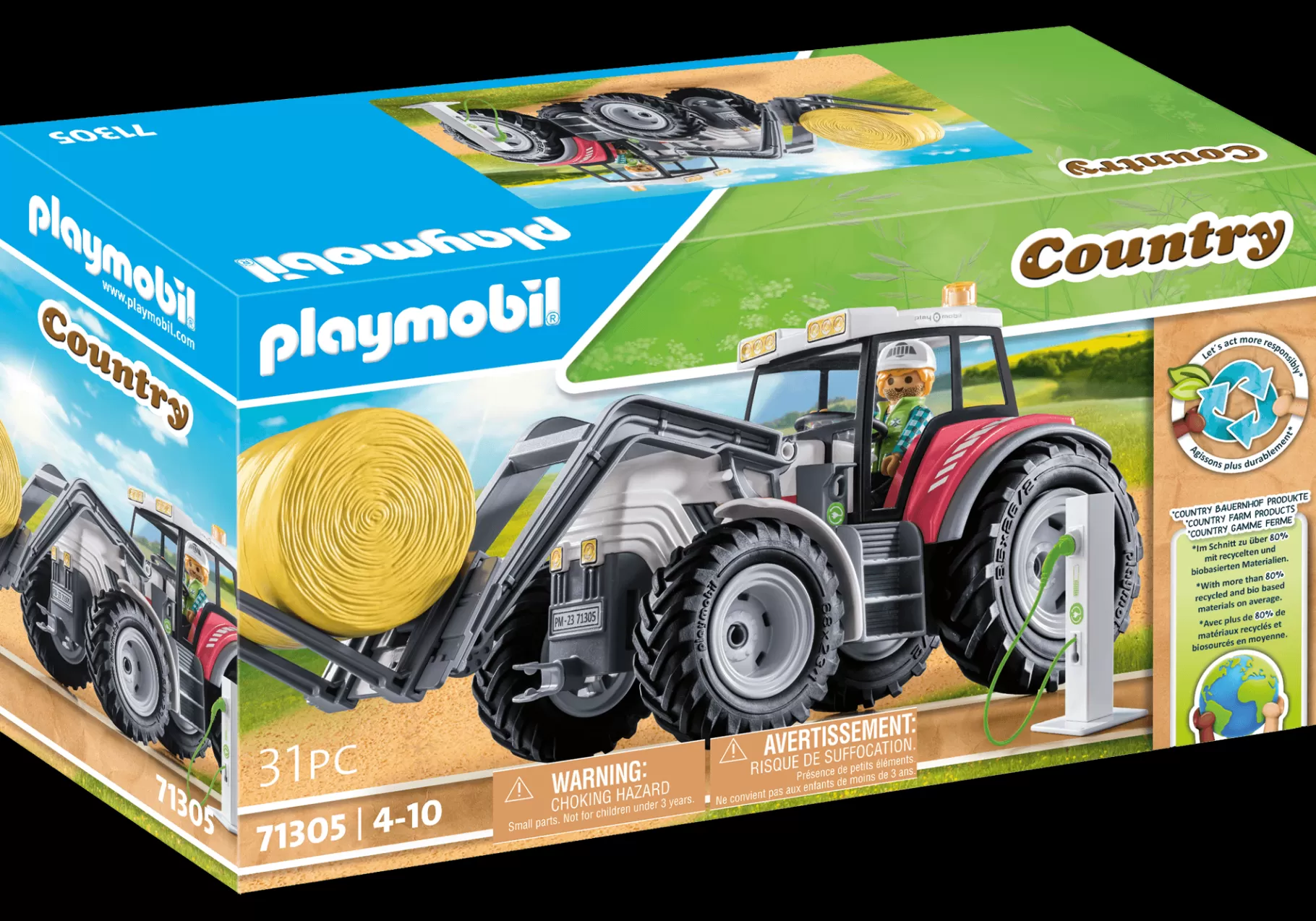 Zwierzęta | PLAYMOBIL Duży traktor