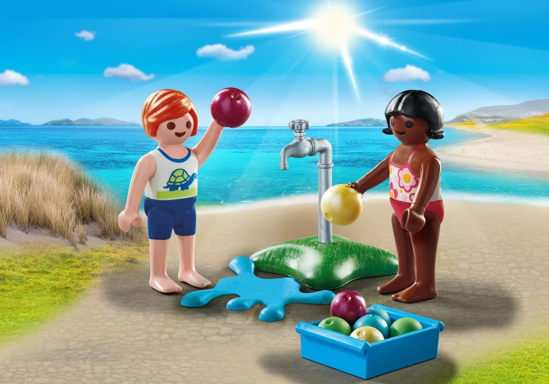 Życie Rodzinne | My Life | PLAYMOBIL Dzieci z bombami wodnymi