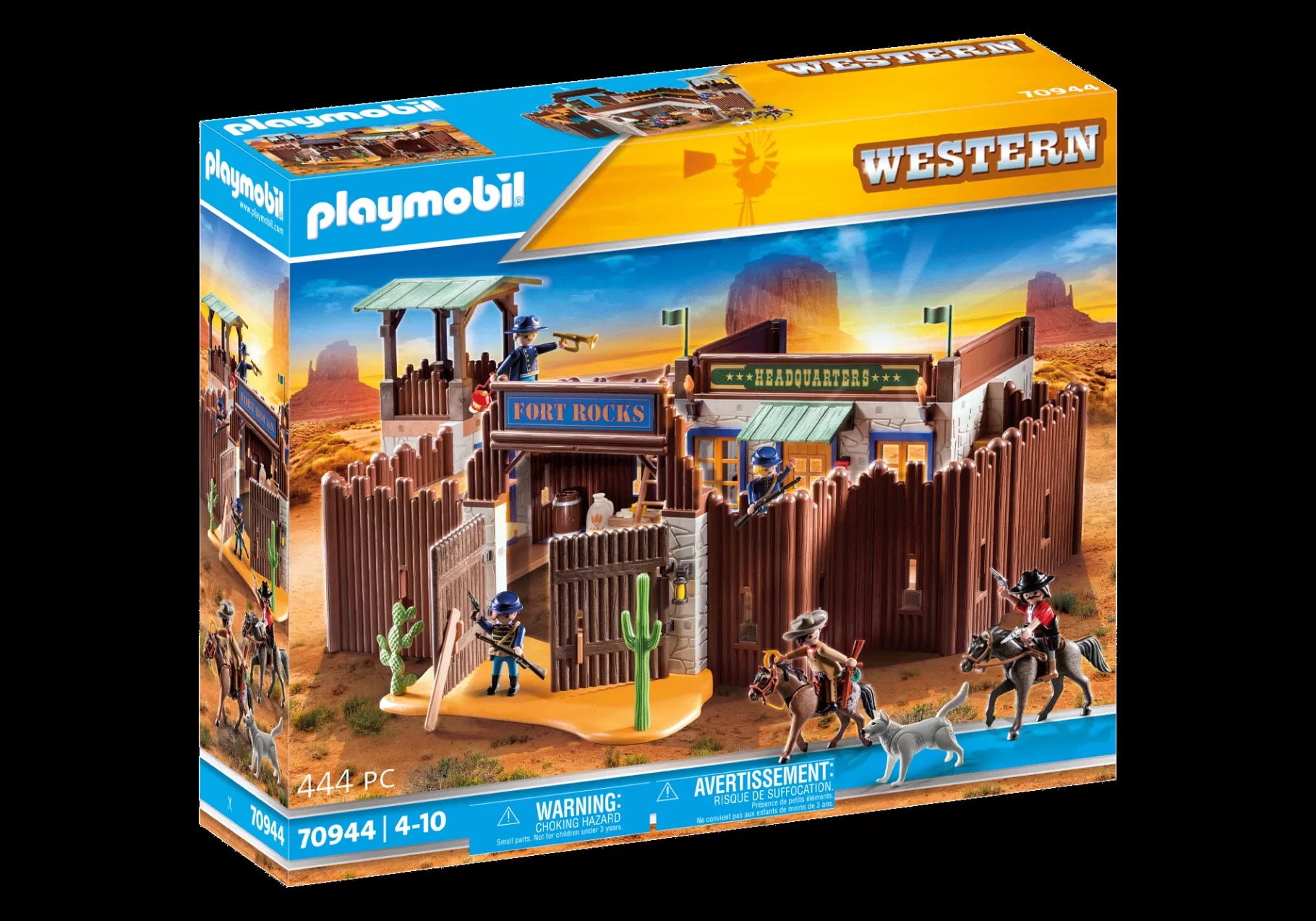 Historia | Western | PLAYMOBIL Fort westernowy