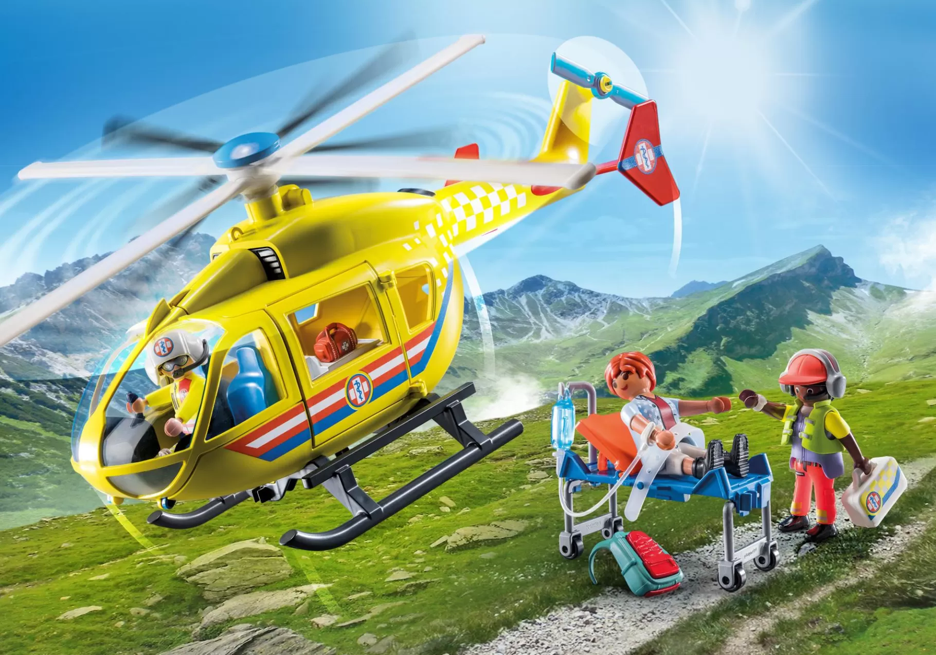 Bohaterowie Dnia Codziennego | My Life | PLAYMOBIL Helikopter ratunkowy