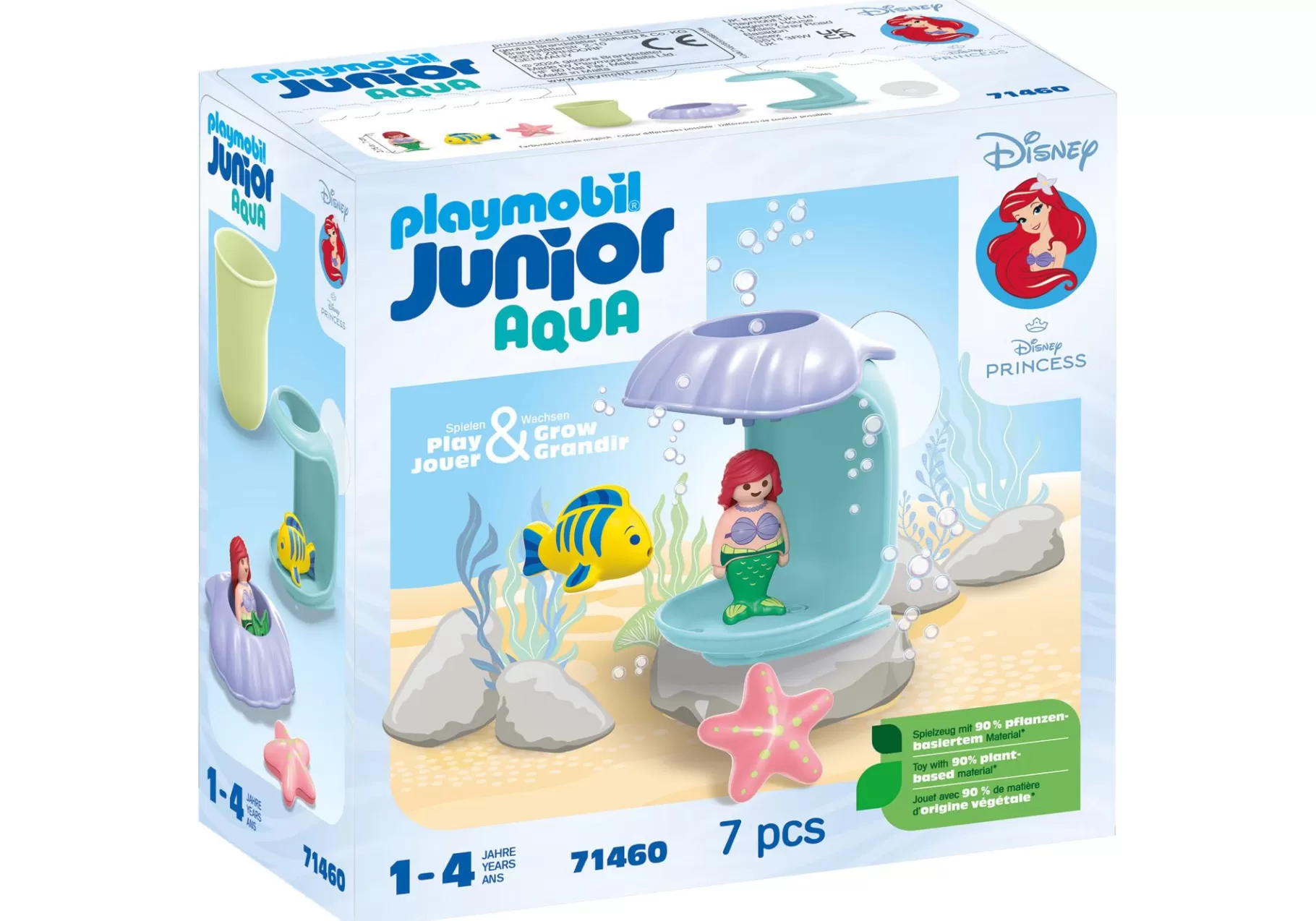 Film & Telewizja | PLAYMOBIL JUNIOR & Disney: Prysznic z muszli Ariel