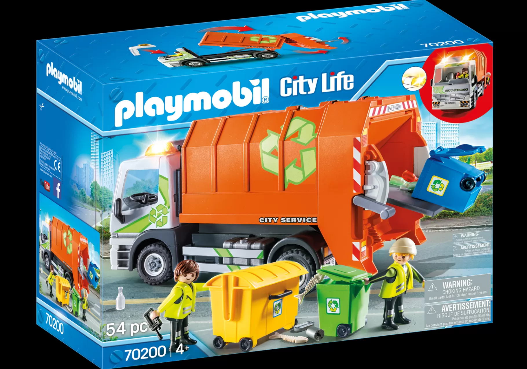 Bohaterowie Dnia Codziennego | My Life | PLAYMOBIL Śmieciarka