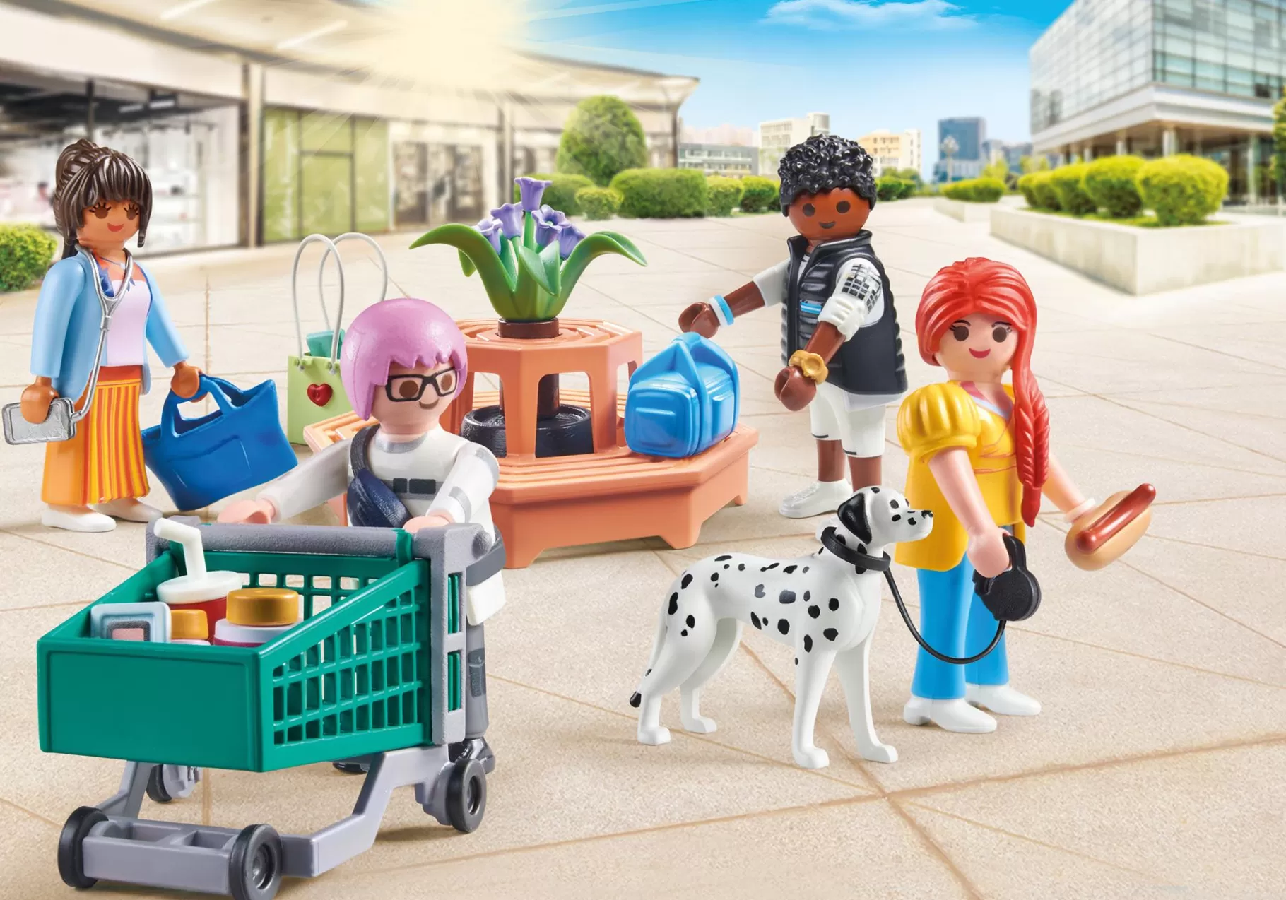 Życie Rodzinne | My Life | PLAYMOBIL My Figures: Shopping