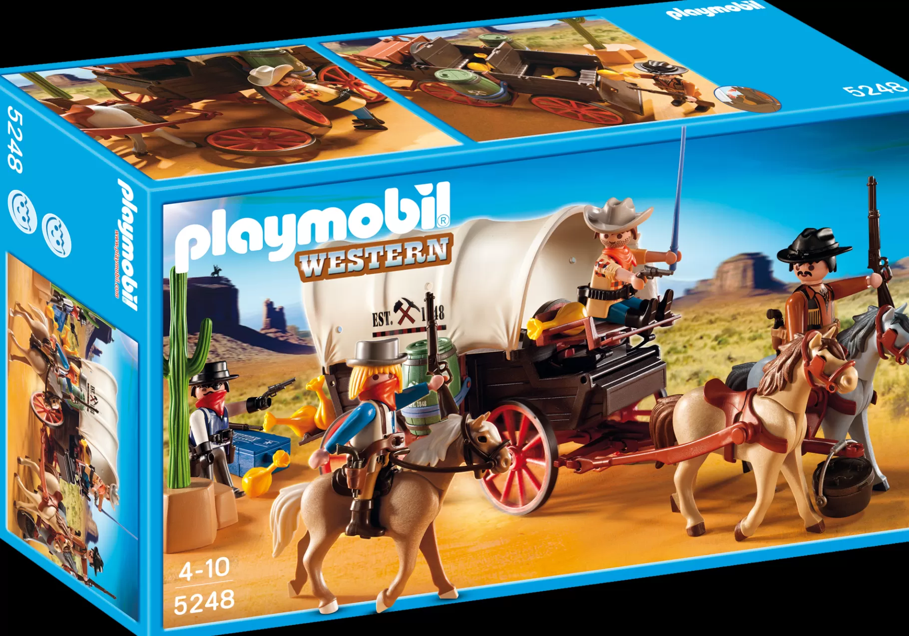 Historia | Western | PLAYMOBIL Napad na powóz