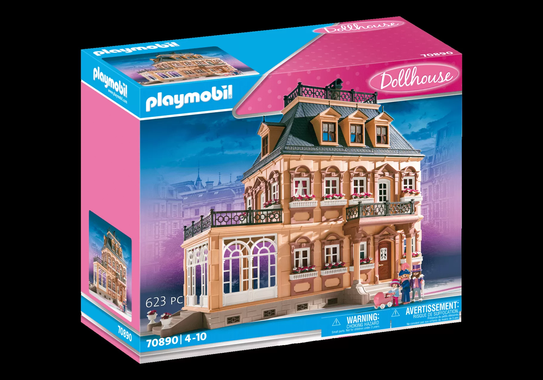 Historia | Dollhouse | PLAYMOBIL Nostalgiczny duży domek dla lalek