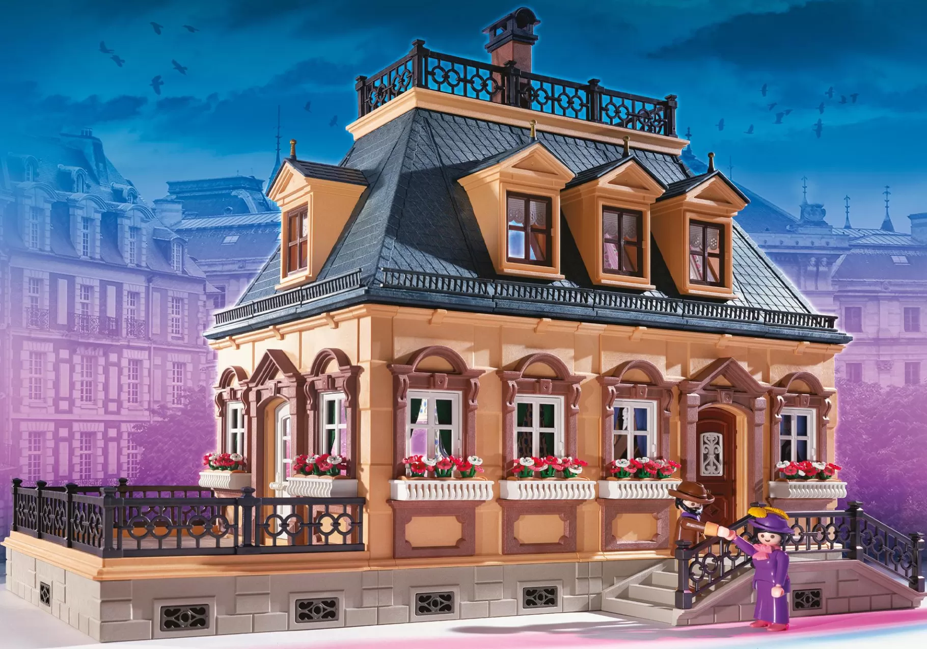 Historia | Dollhouse | PLAYMOBIL Nostalgiczny mały domek dla lalek