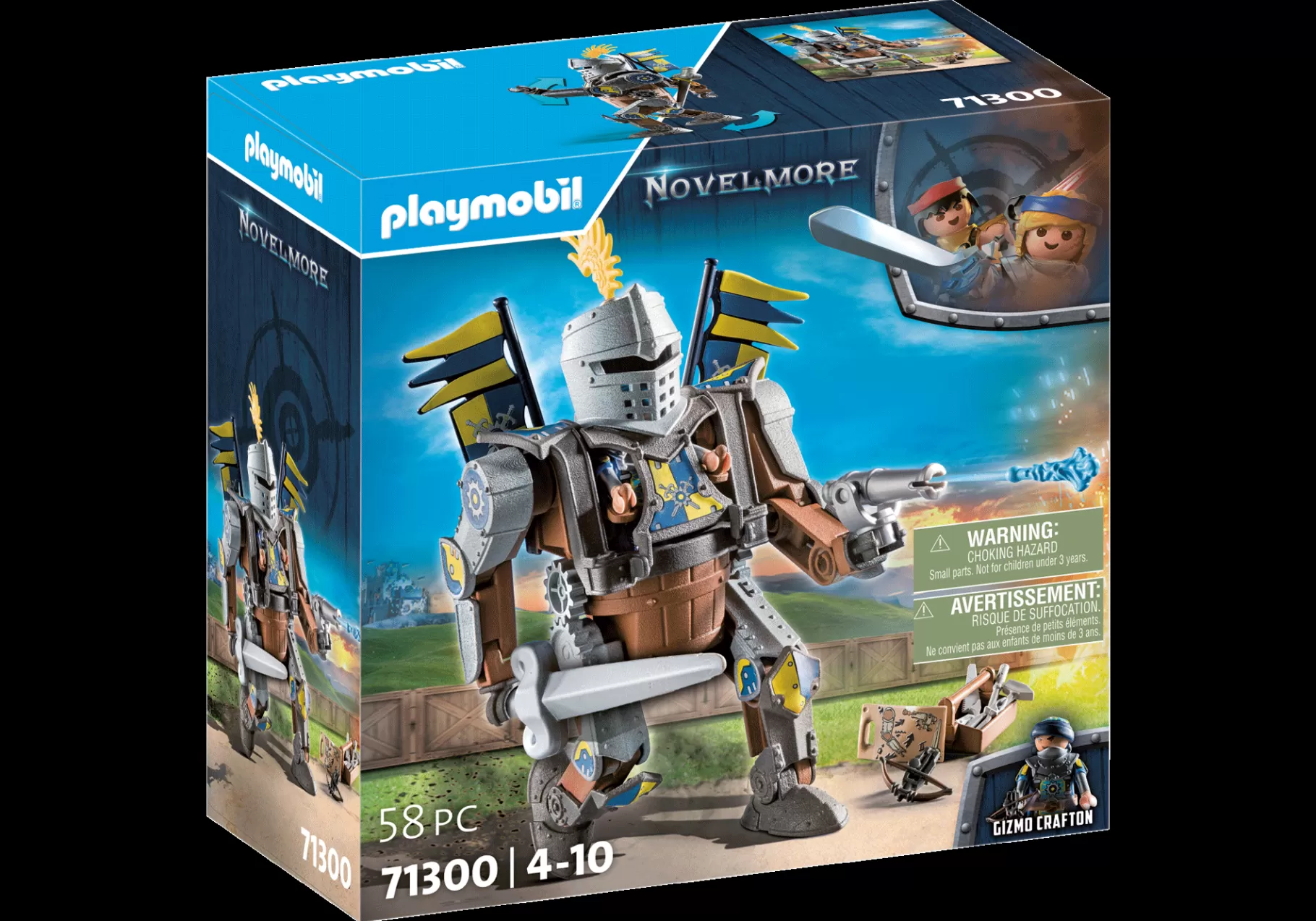 Fantazja | Akcja I Przygoda | PLAYMOBIL Novelmore - Robot bojowy