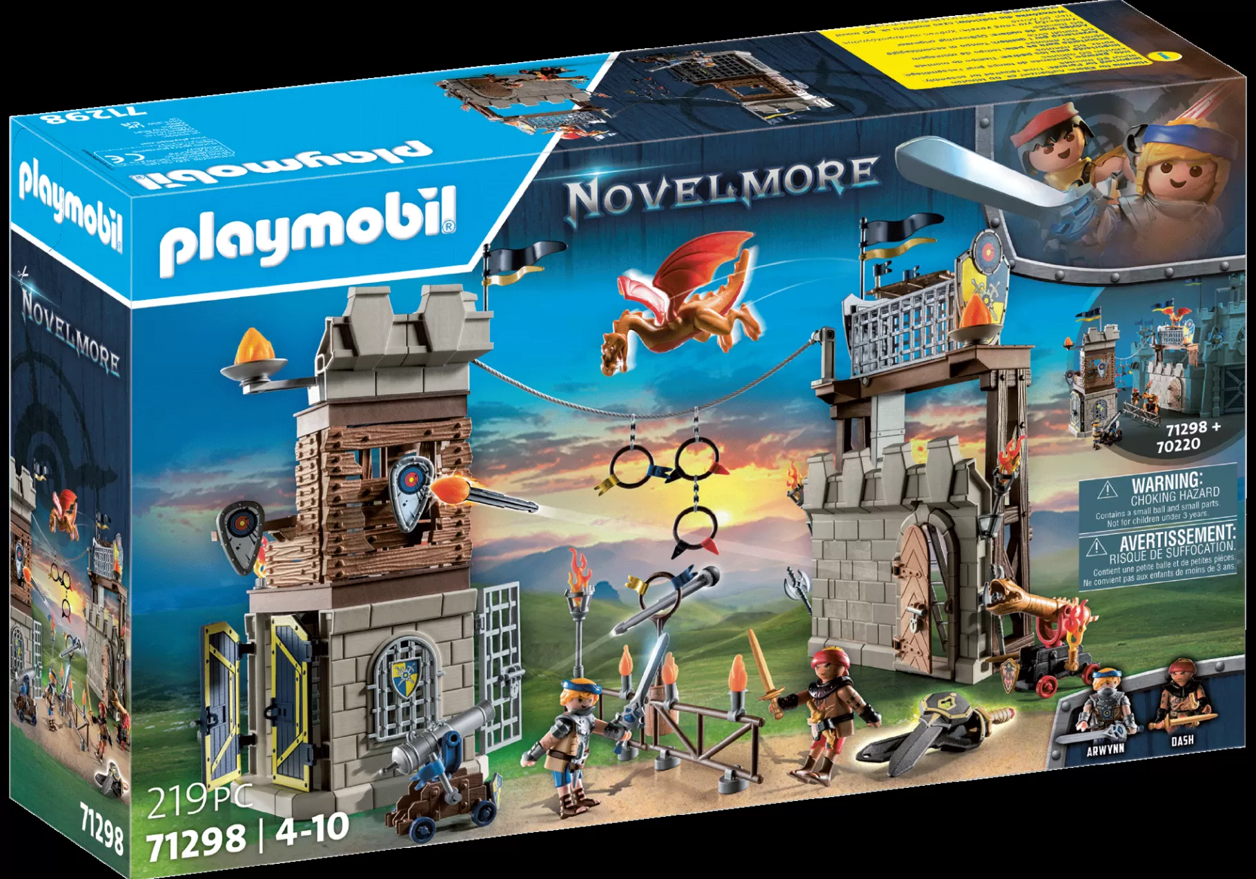 Fantazja | Akcja I Przygoda | PLAYMOBIL Novelmore vs. Burnham Raiders - Plac tur