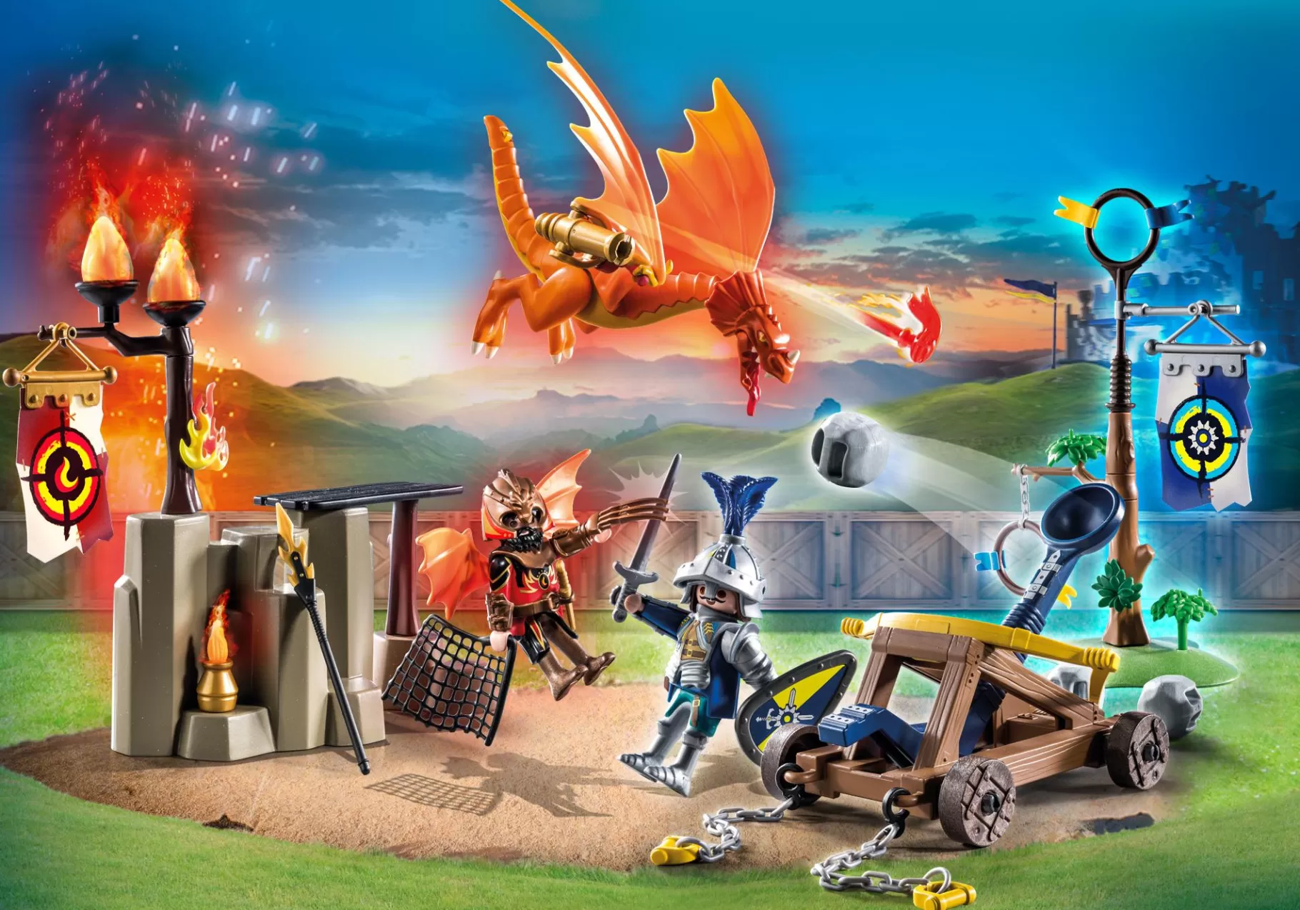 Fantazja | Akcja I Przygoda | PLAYMOBIL Novelmore vs. Burnham Raiders - Plac turniejowy