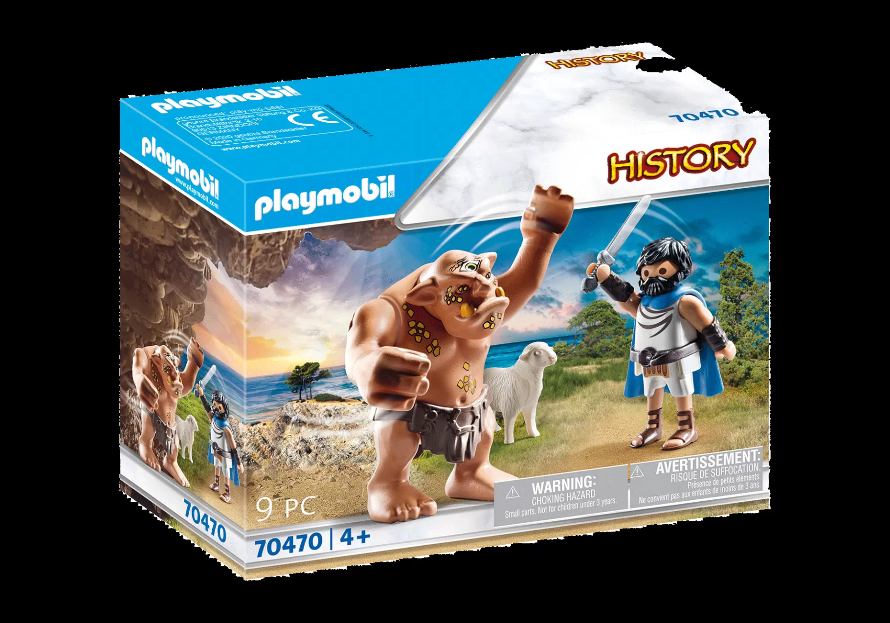 Historia | PLAYMOBIL Odyseusz i Polifem