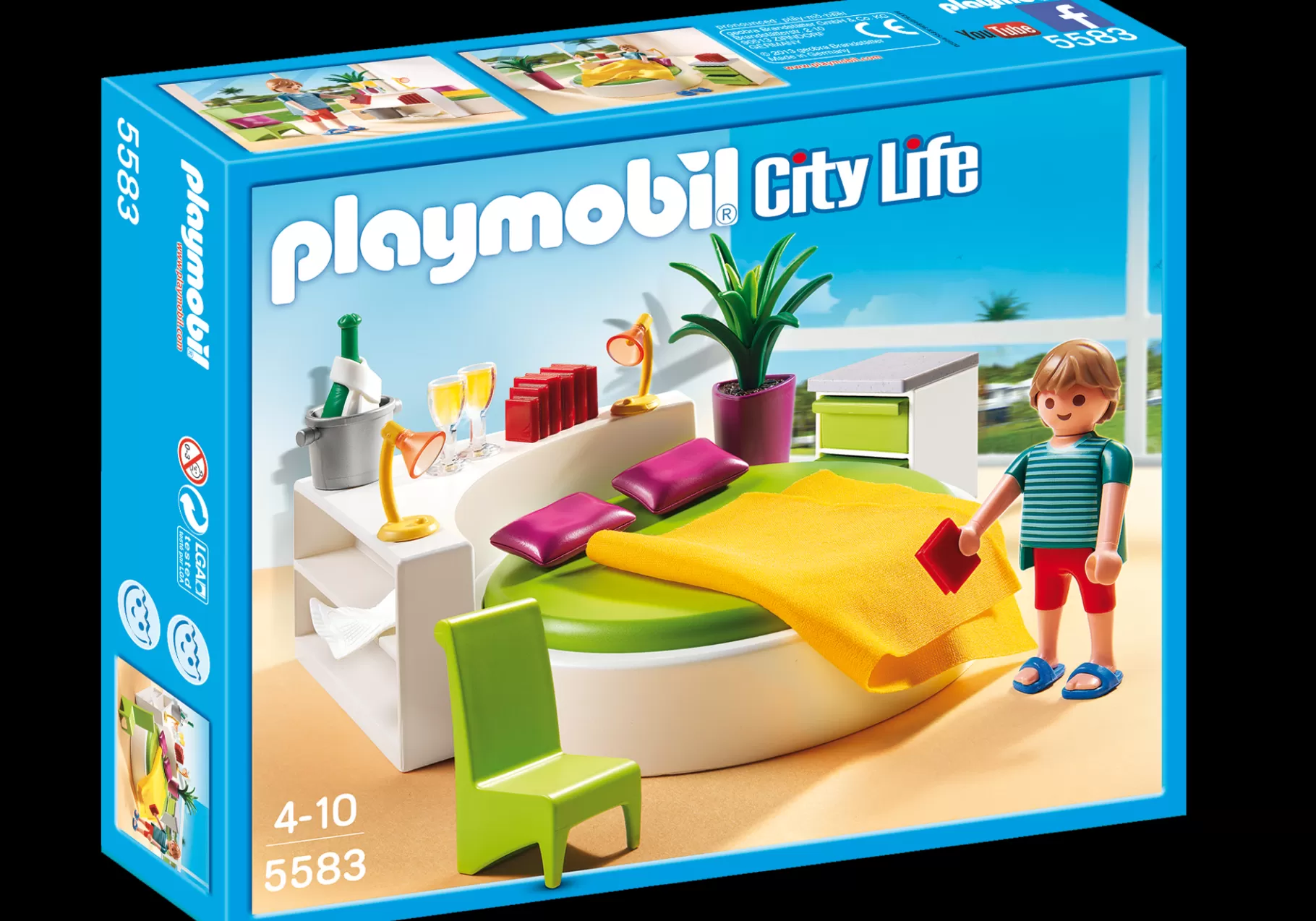 Życie Rodzinne | My Life | PLAYMOBIL Okrągłe łóżko