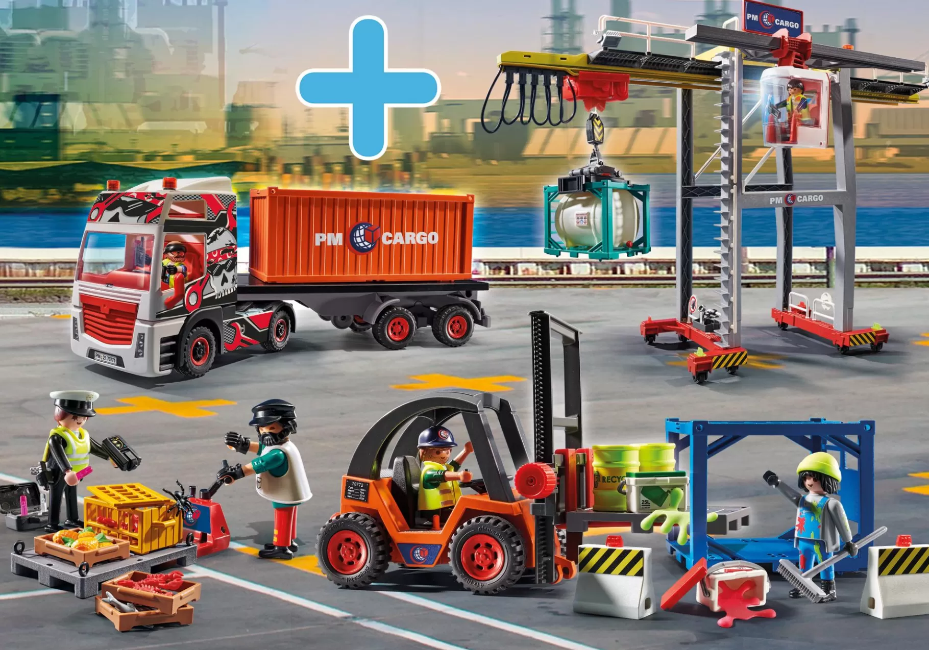 Akcja I Przygoda | Action Heroes | PLAYMOBIL Pakiet Cargo