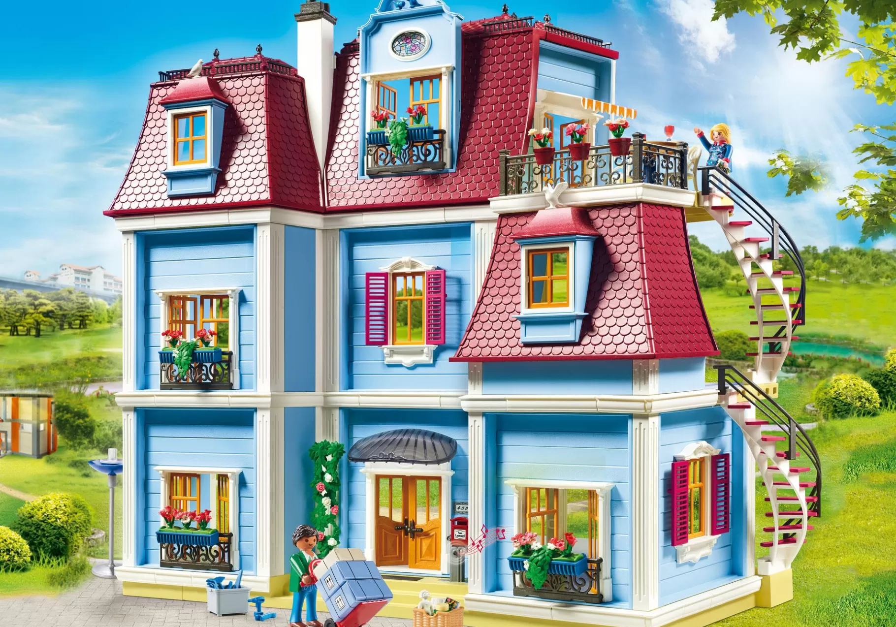 Życie Rodzinne | Dollhouse | PLAYMOBIL Pakiet Duży domek