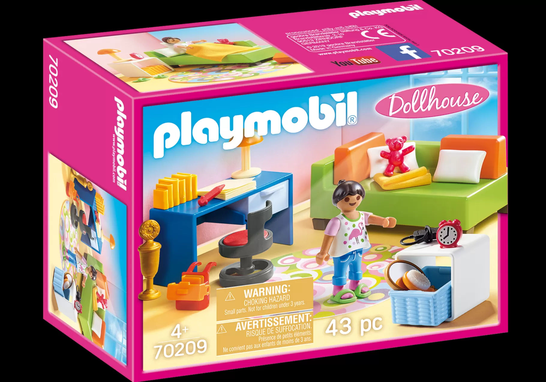 Życie Rodzinne | Dollhouse | PLAYMOBIL Pokój nastolatka