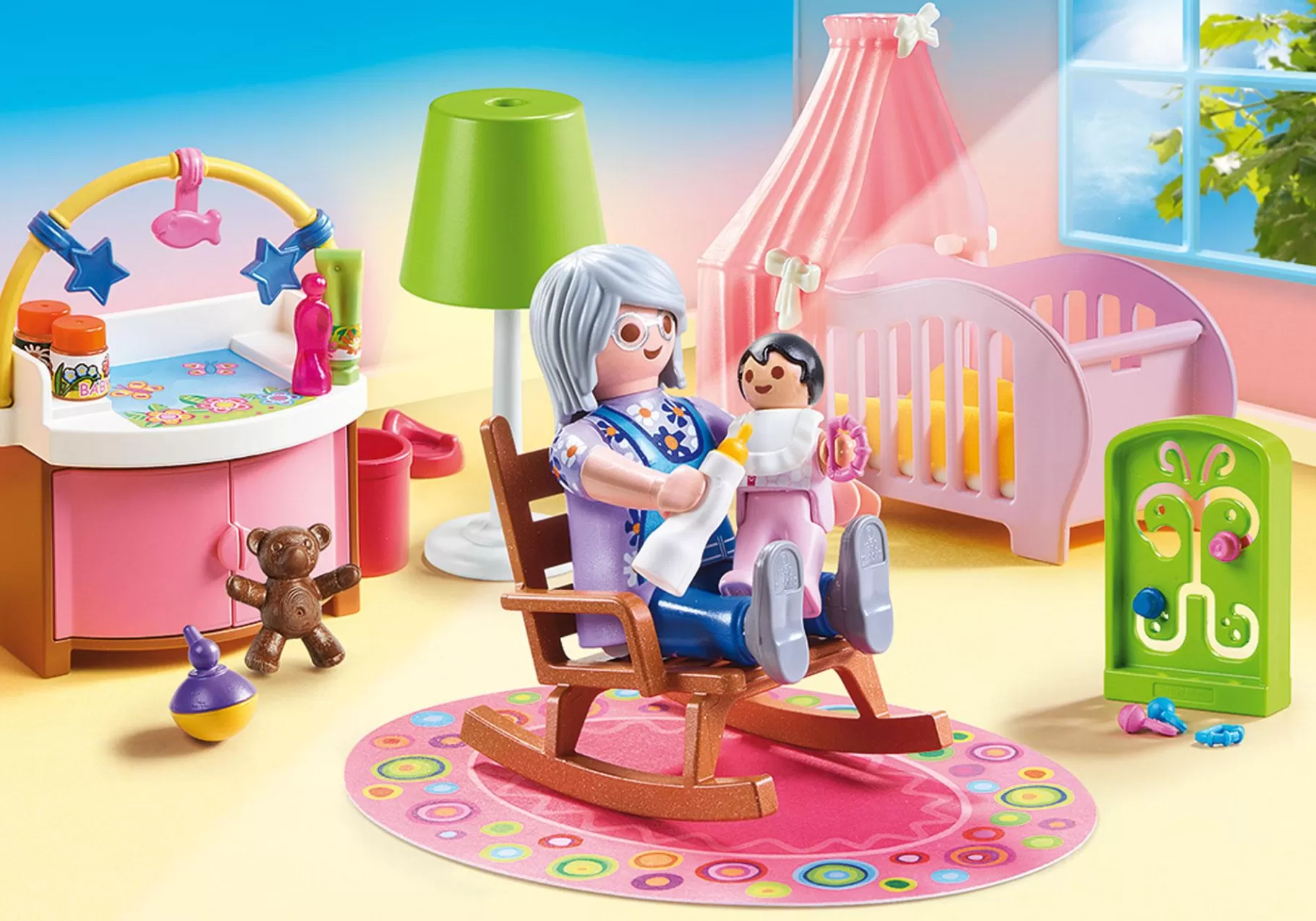 Życie Rodzinne | Dollhouse | PLAYMOBIL Pokoik dziecięcy