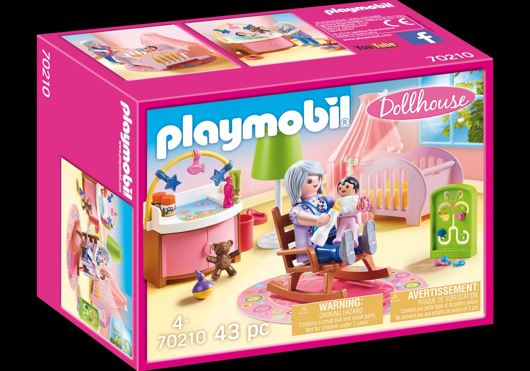 Życie Rodzinne | Dollhouse | PLAYMOBIL Pokoik dziecięcy