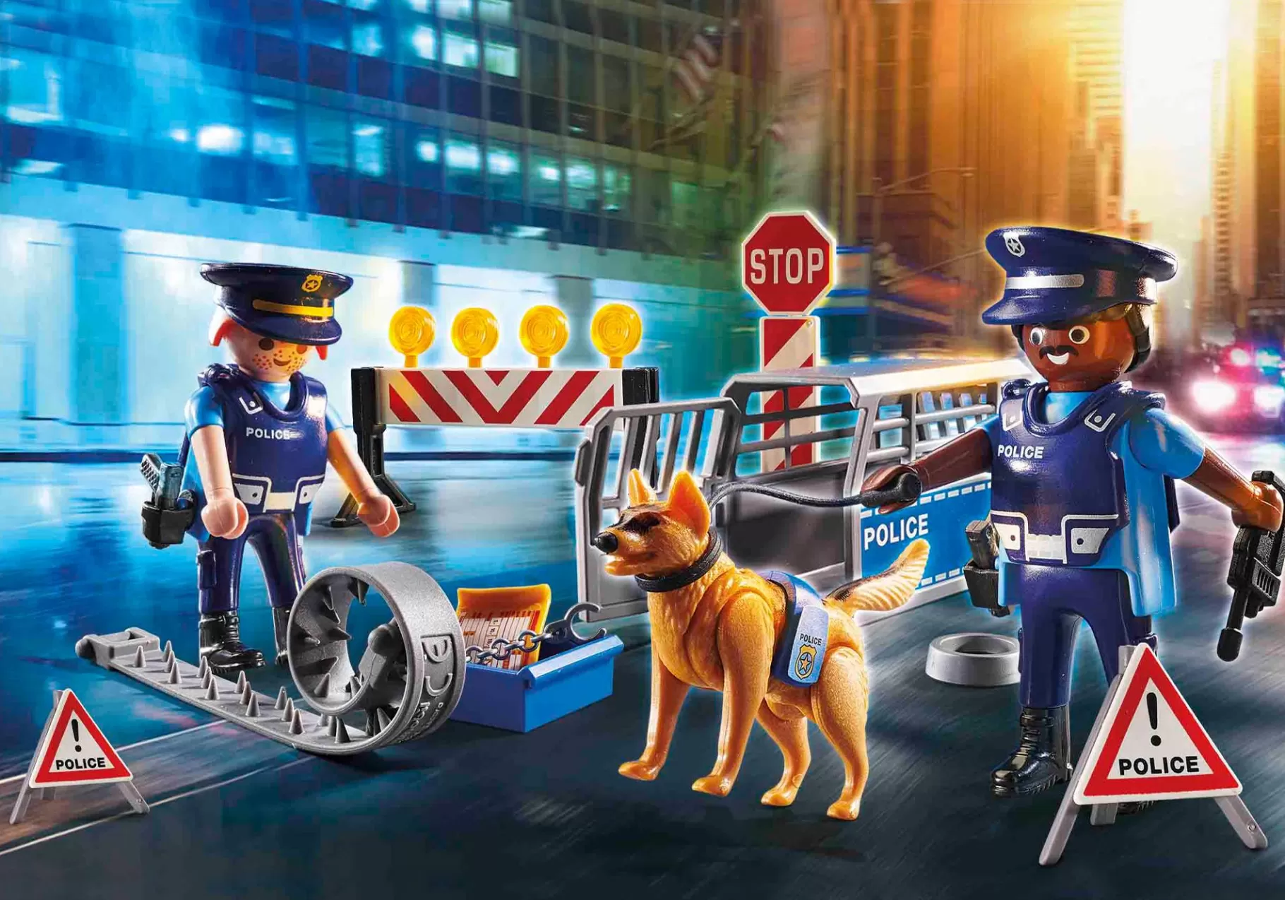 Bohaterowie Dnia Codziennego | Akcja I Przygoda | PLAYMOBIL Police Roadblock