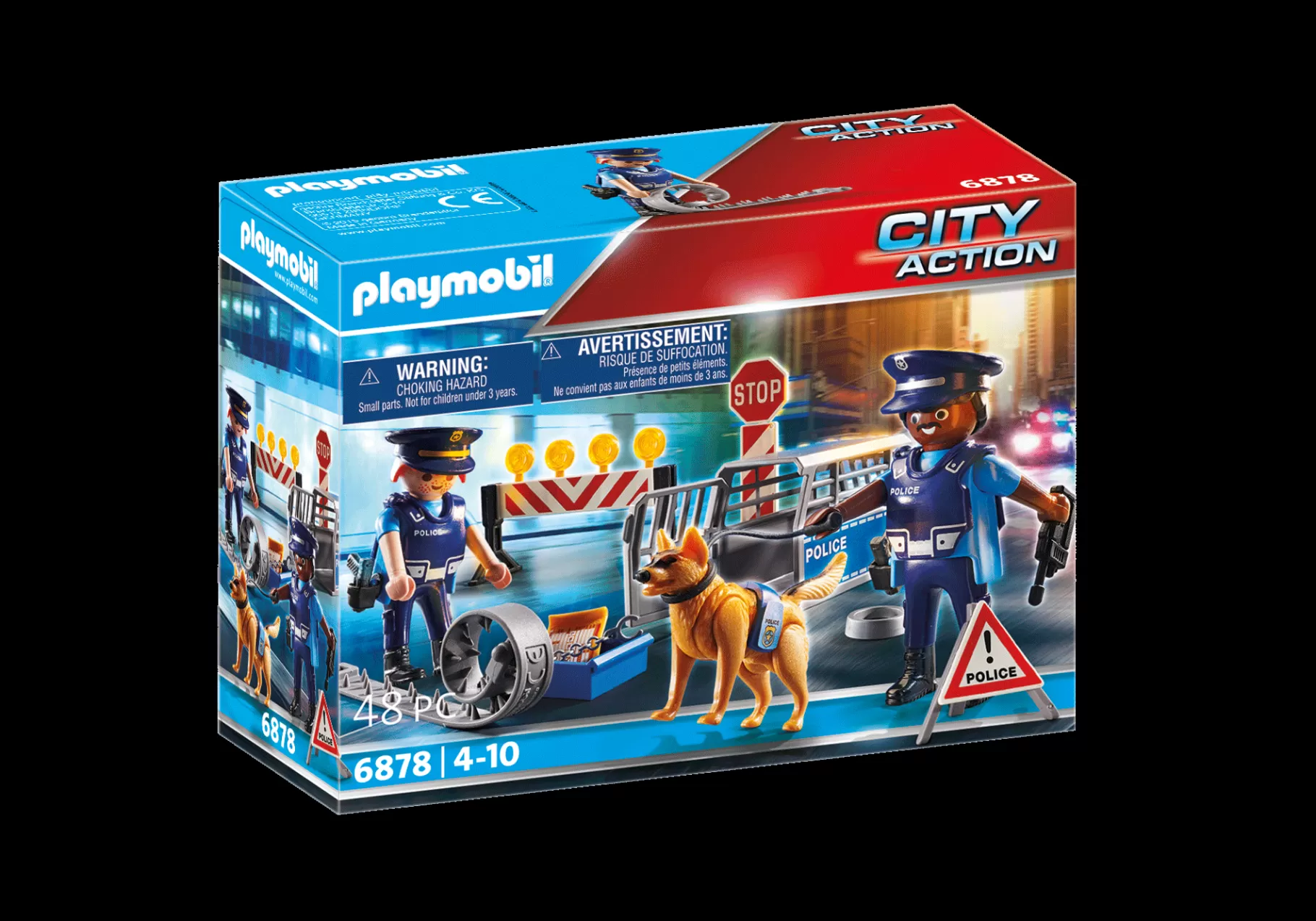 Bohaterowie Dnia Codziennego | Akcja I Przygoda | PLAYMOBIL Police Roadblock