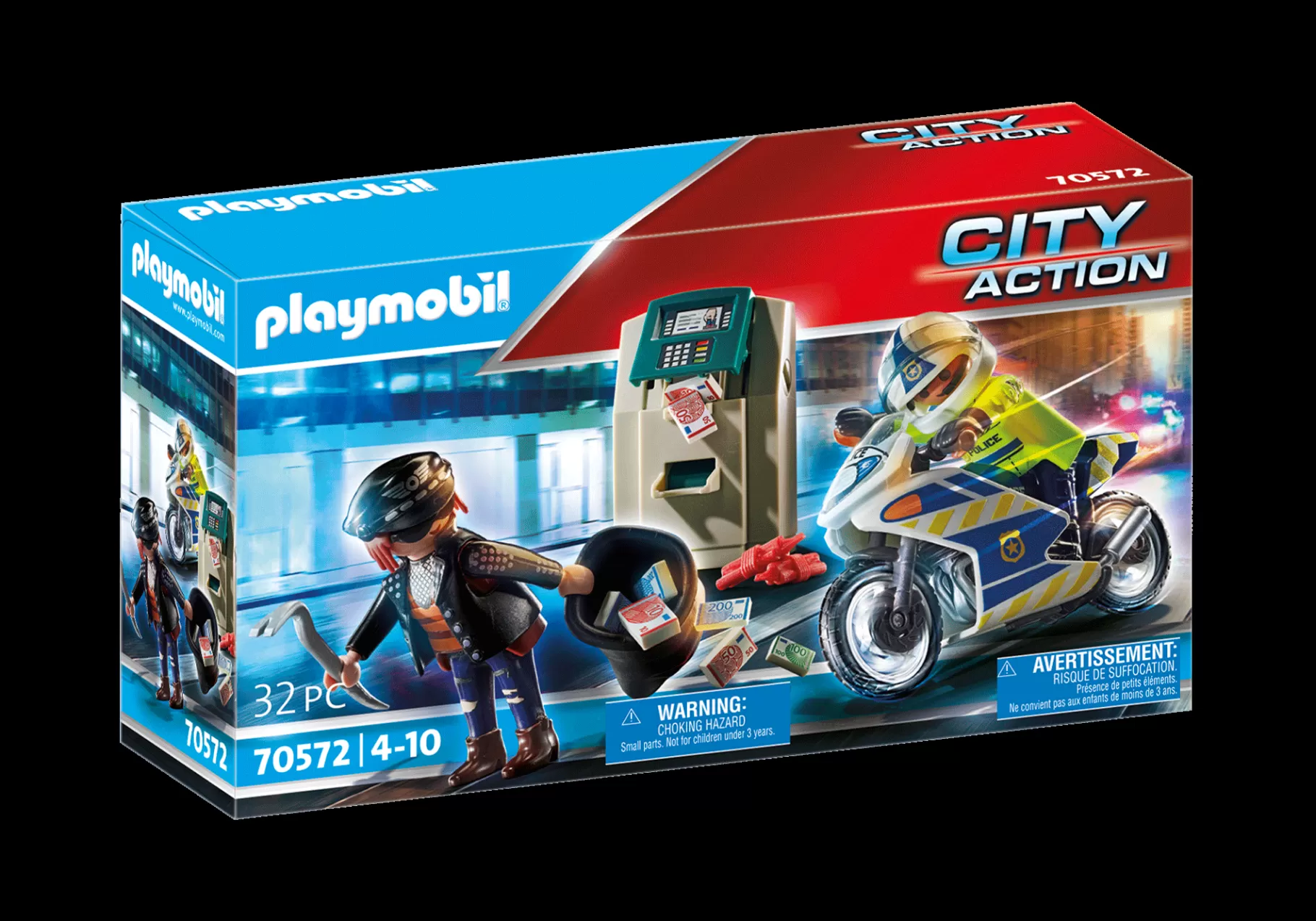 Bohaterowie Dnia Codziennego | Akcja I Przygoda | PLAYMOBIL Policyjny motor: Pościg za przestępcą