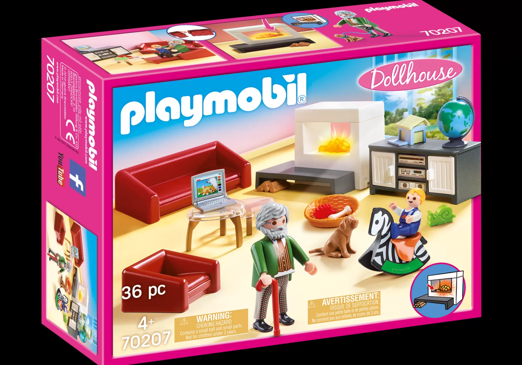 Życie Rodzinne | Dollhouse | PLAYMOBIL Przytulny salon