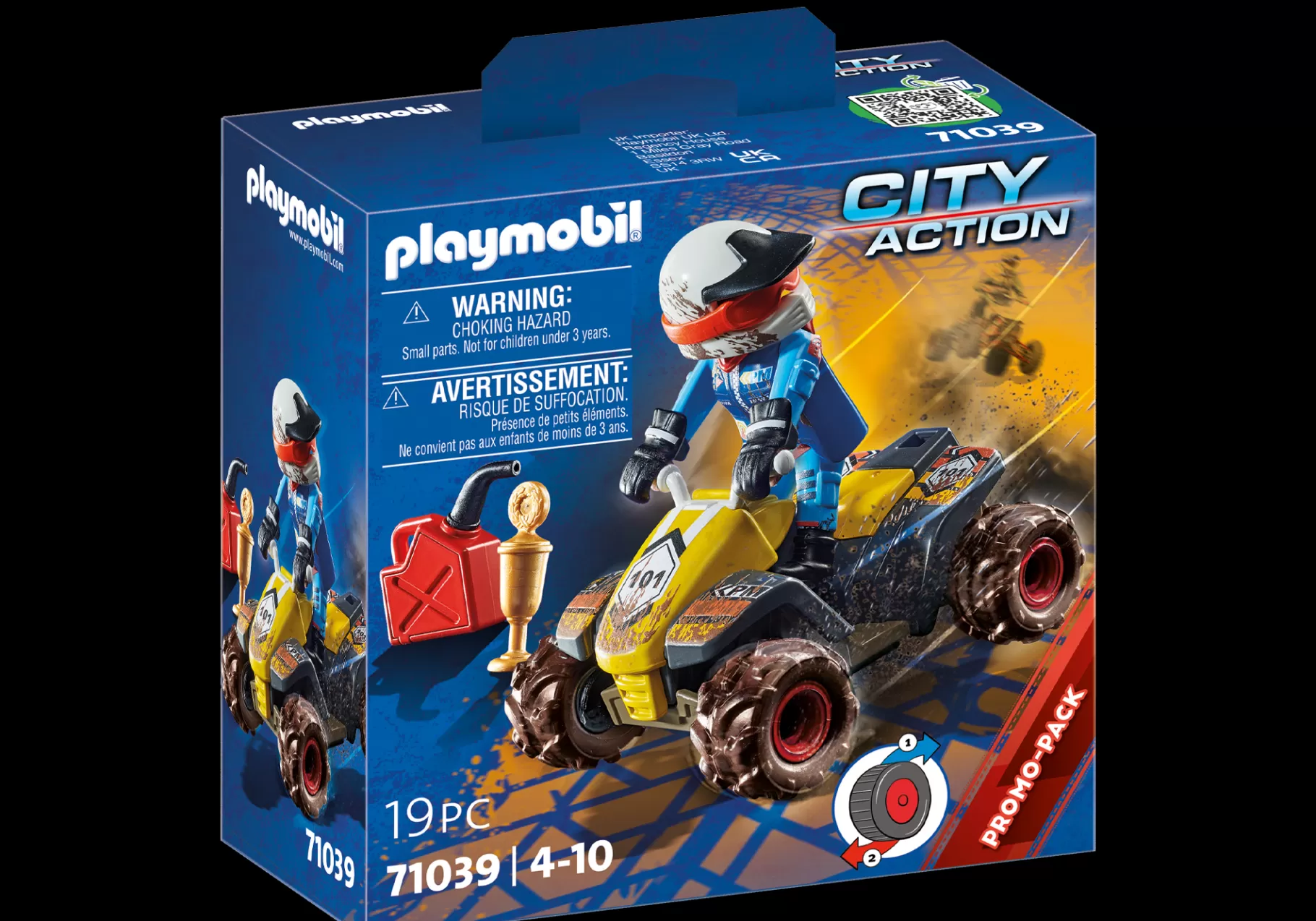 Akcja I Przygoda | Action Heroes | PLAYMOBIL Quad offroadowy