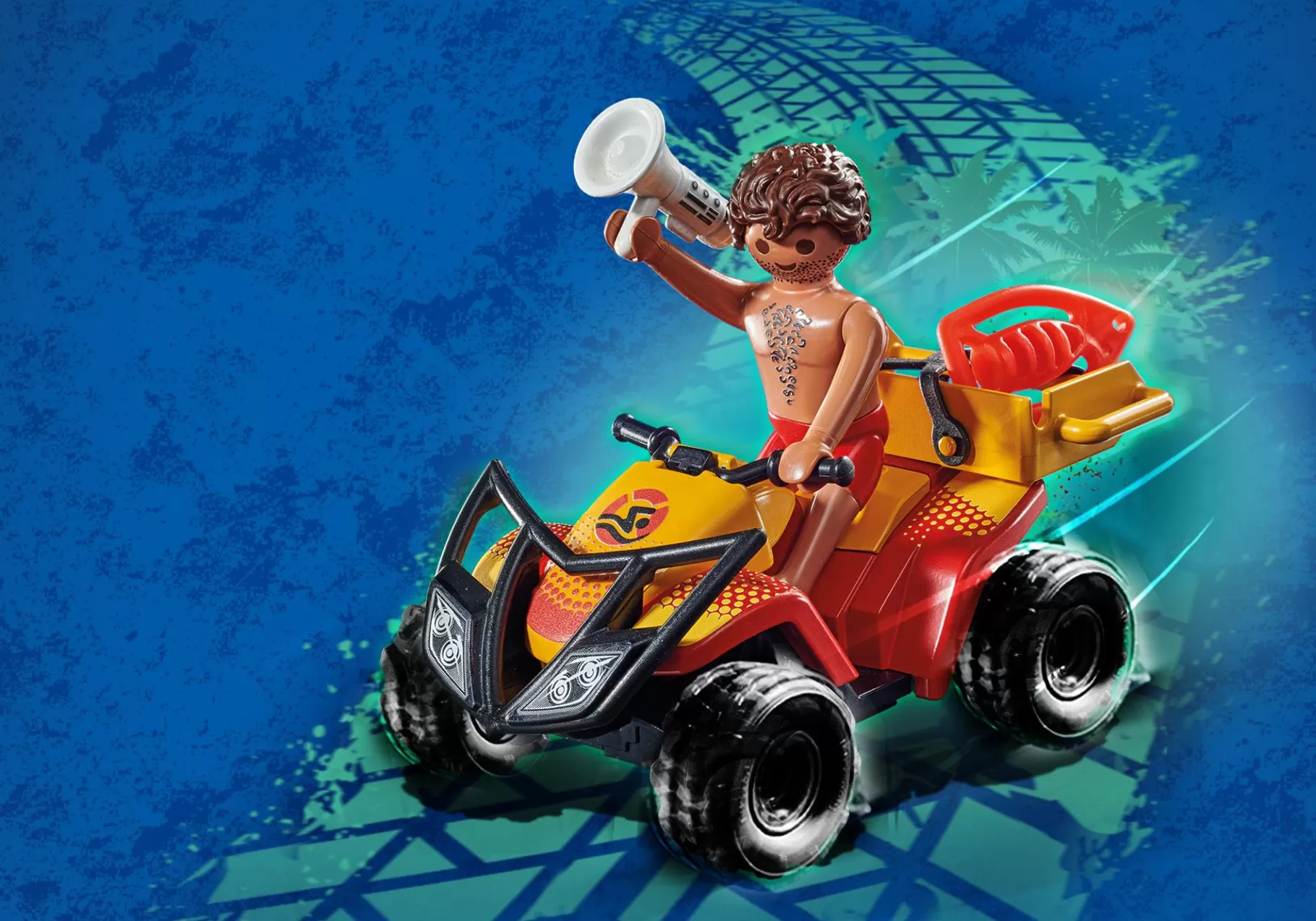 Bohaterowie Dnia Codziennego | Akcja I Przygoda | PLAYMOBIL Quad ratownika