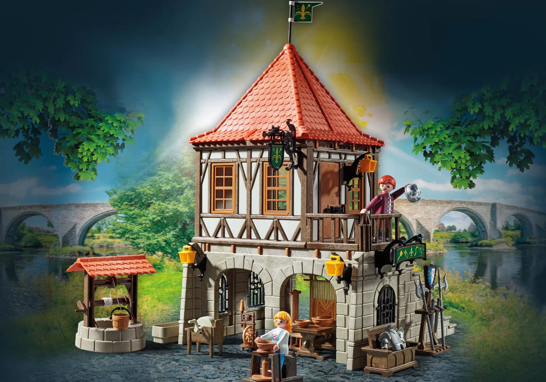 Historia | PLAYMOBIL Średniowieczny budynek miejski