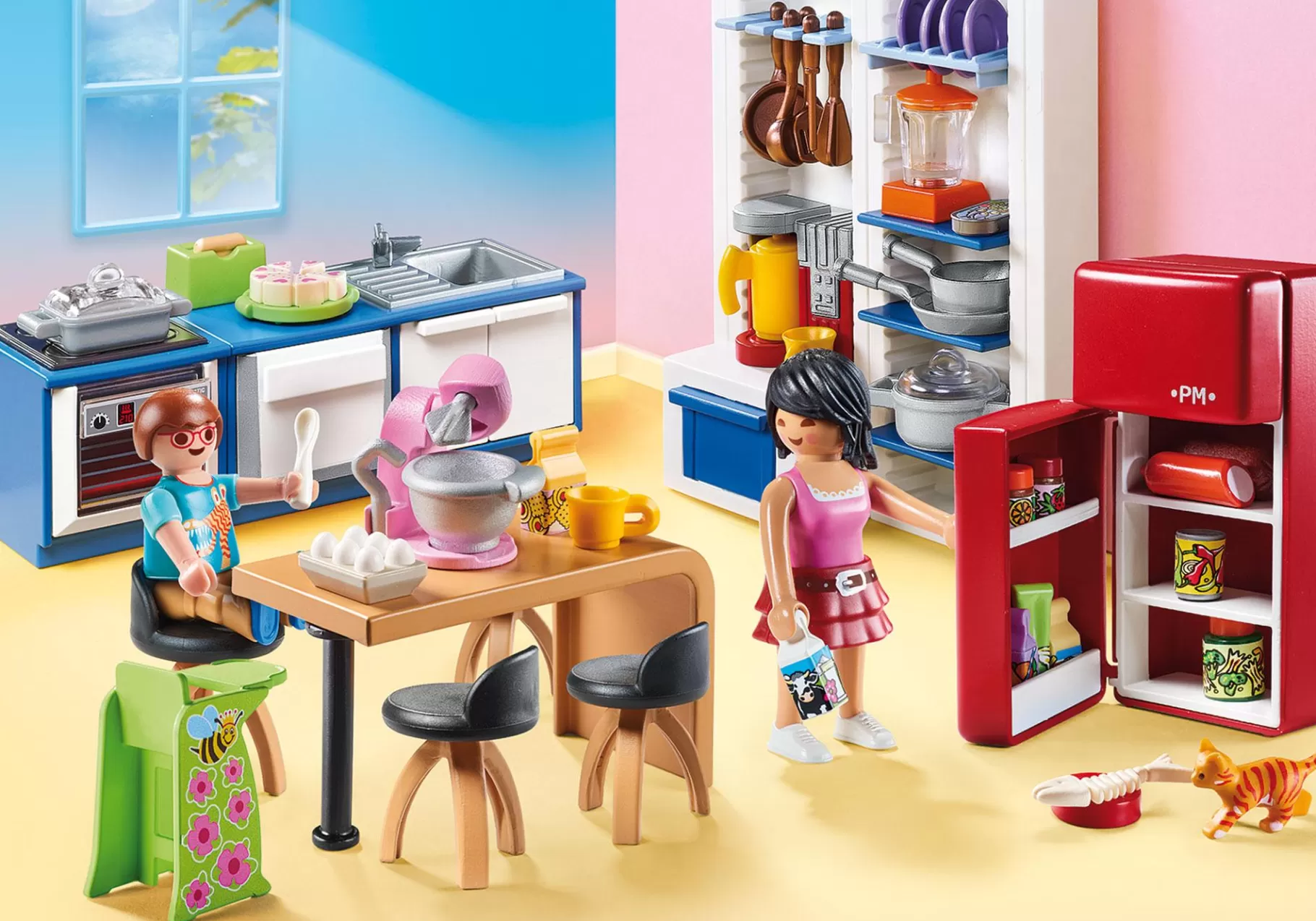 Życie Rodzinne | Dollhouse | PLAYMOBIL Rodzinna kuchnia