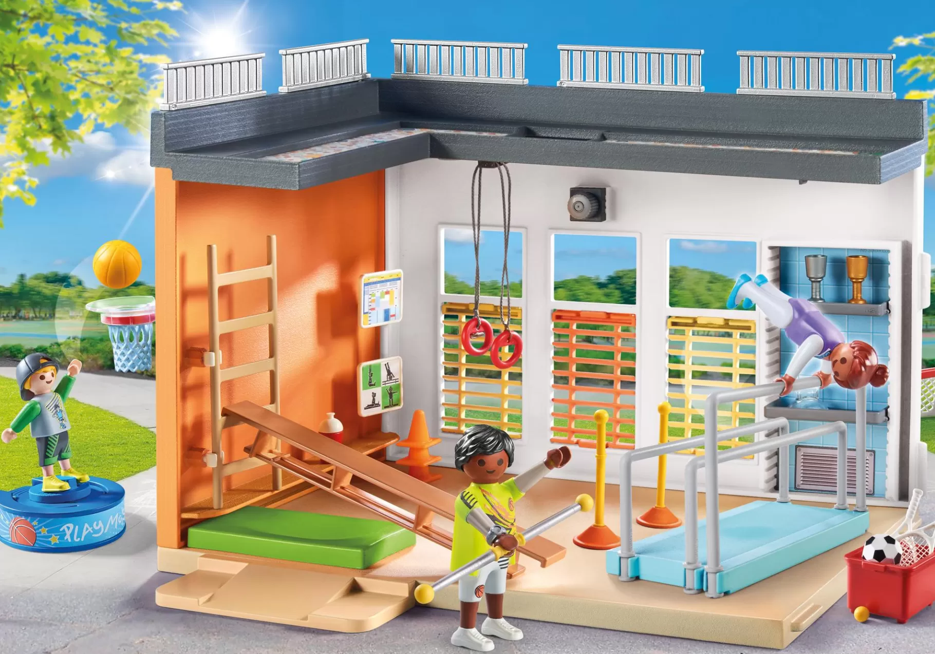 Życie Rodzinne | My Life | PLAYMOBIL Rozbudowa "Hala sportowa"