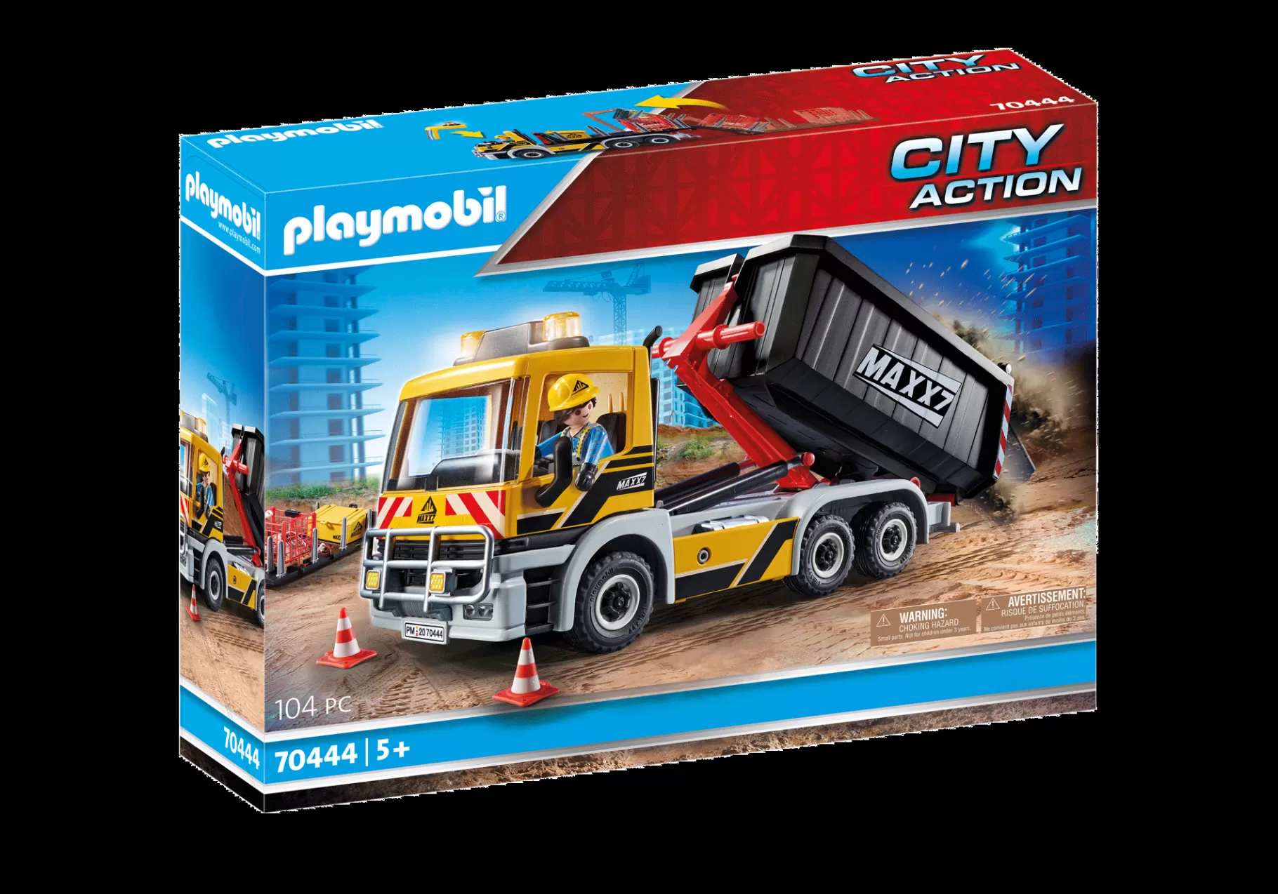 Akcja I Przygoda | Action Heroes | PLAYMOBIL Samochód ciężarowy z wymiennym nadwoziem