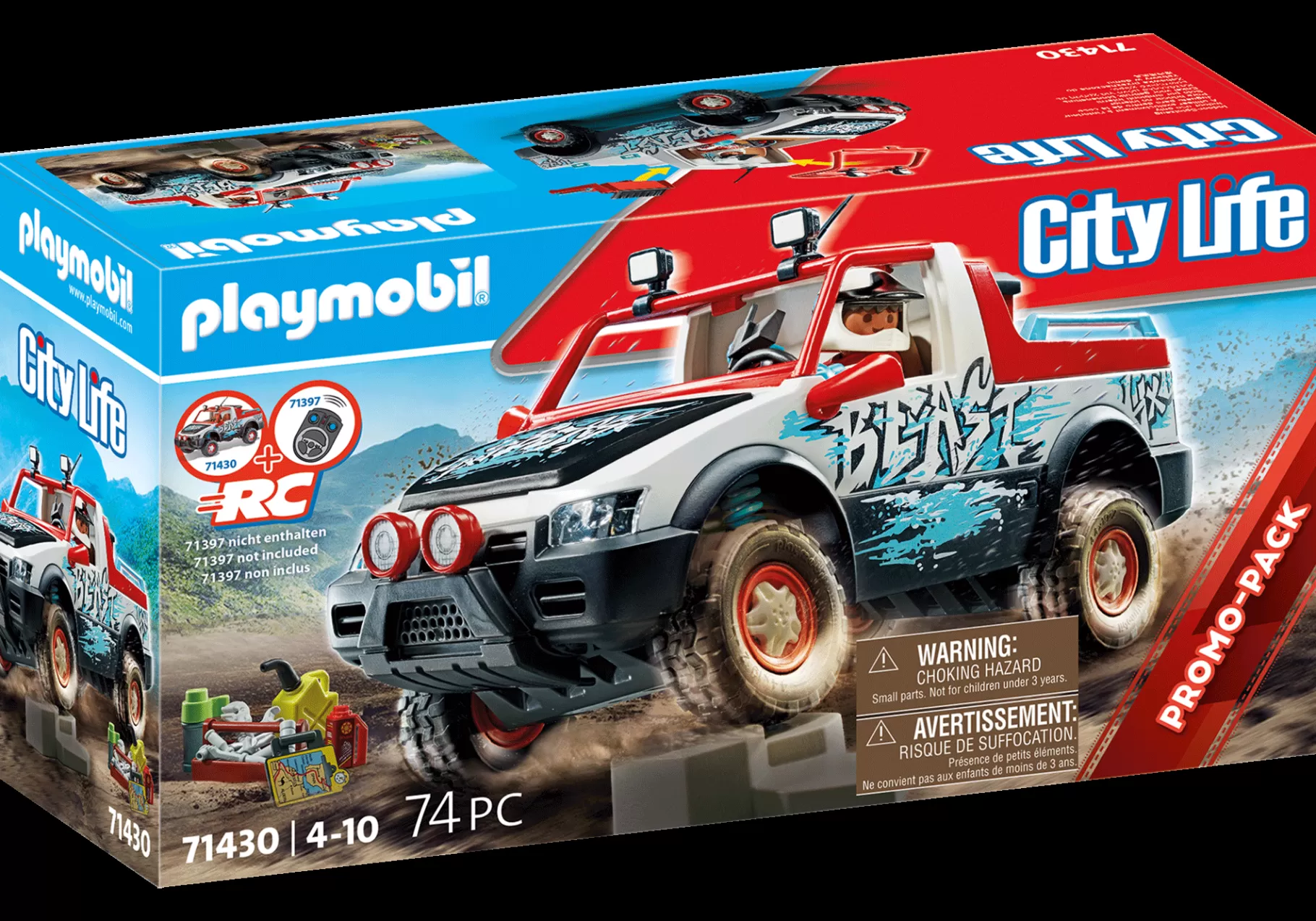 Życie Rodzinne | Akcja I Przygoda | PLAYMOBIL Samochód rajdowy RC