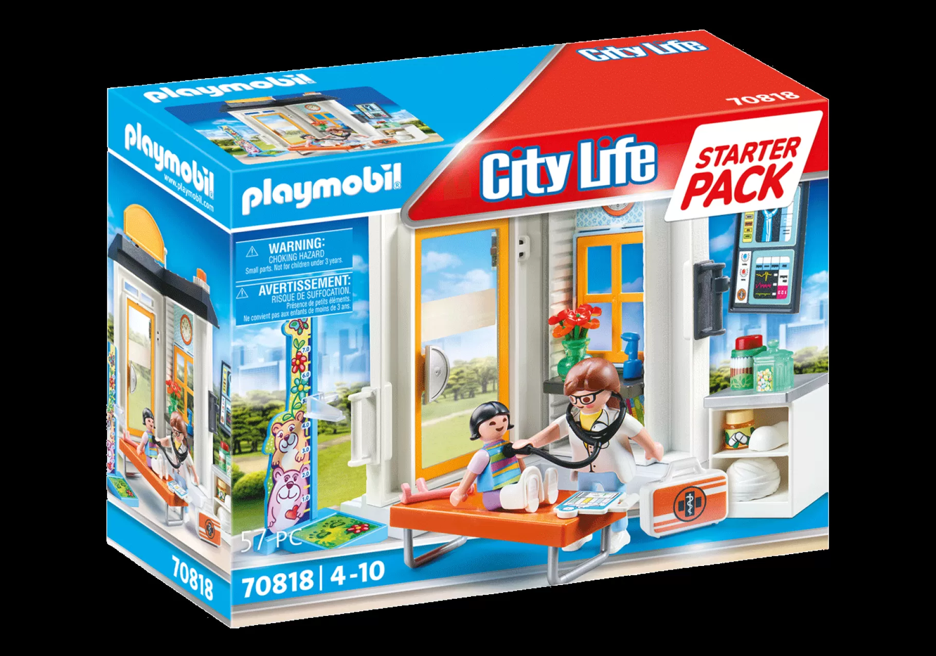 Życie Rodzinne | My Life | PLAYMOBIL Starter Pack Lekarz pediatra