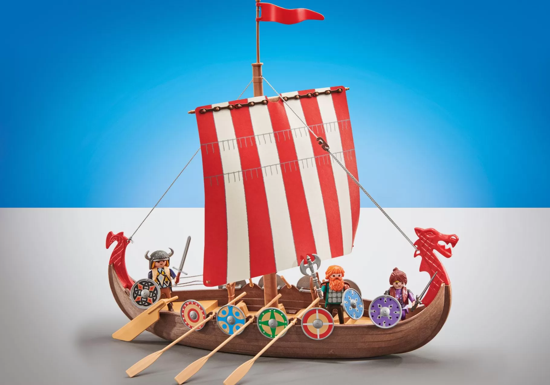 Historia | PLAYMOBIL Statek wikingów