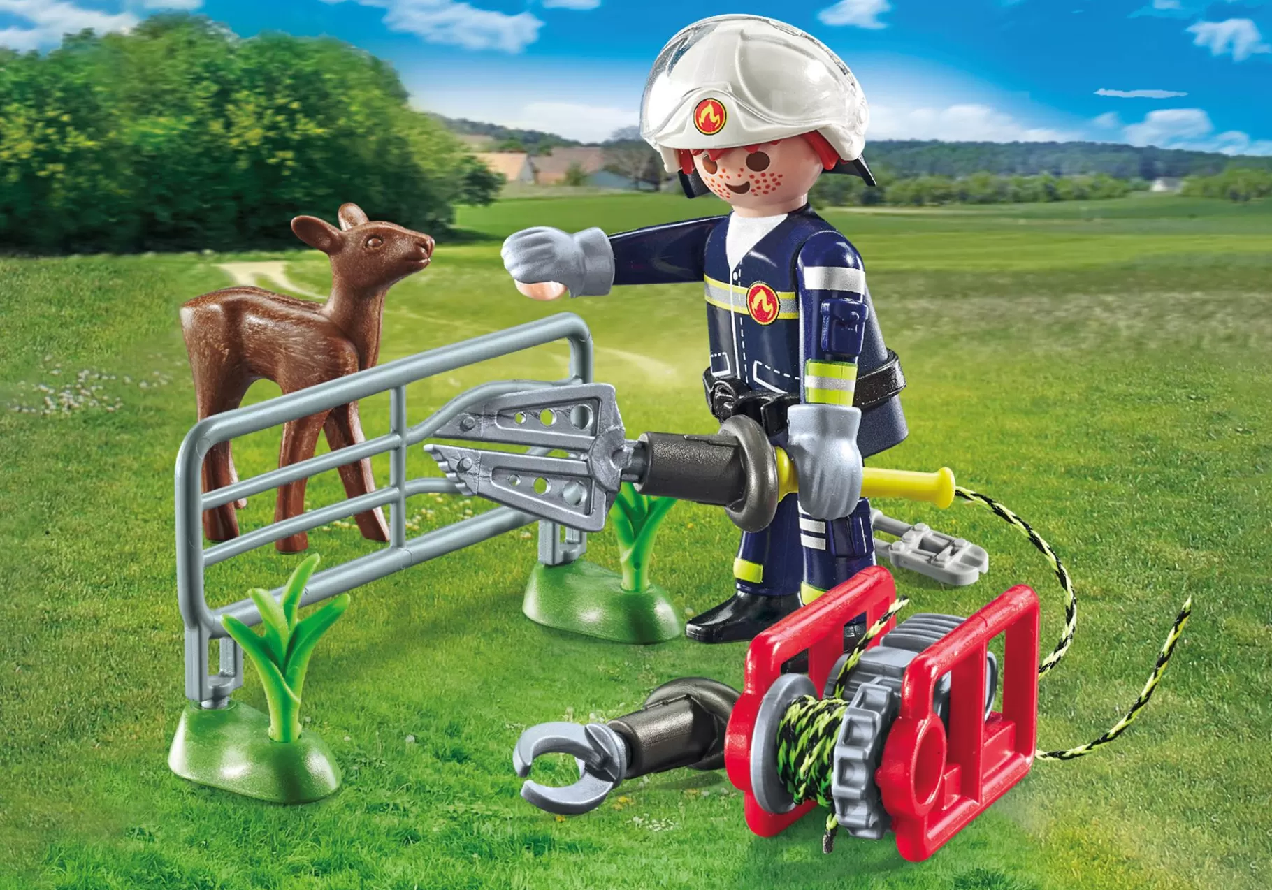 Bohaterowie Dnia Codziennego | Akcja I Przygoda | PLAYMOBIL Straż pożarna - Ratowanie zwierząt