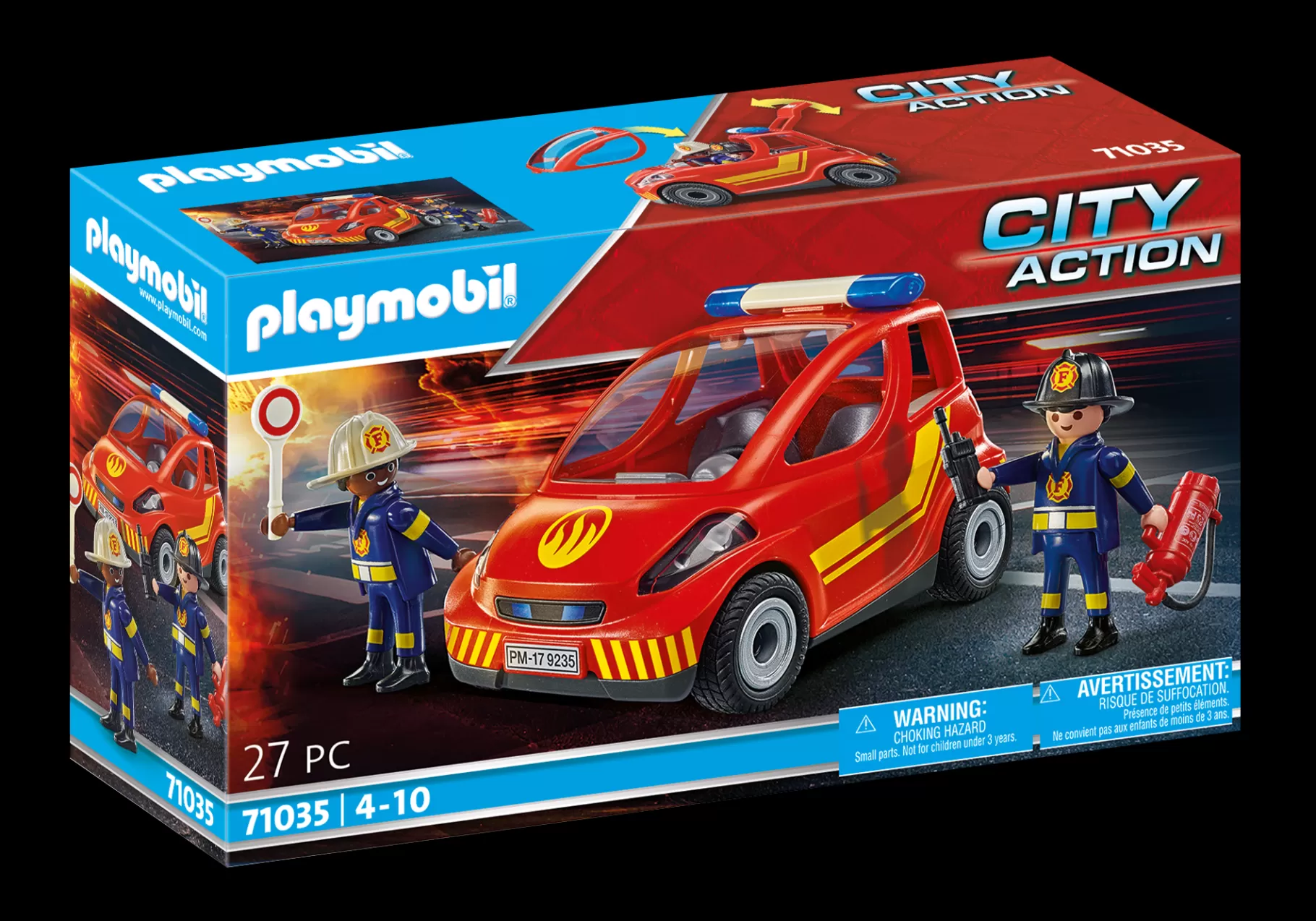 Akcja I Przygoda | Action Heroes | PLAYMOBIL Straż pożarna z samochodem