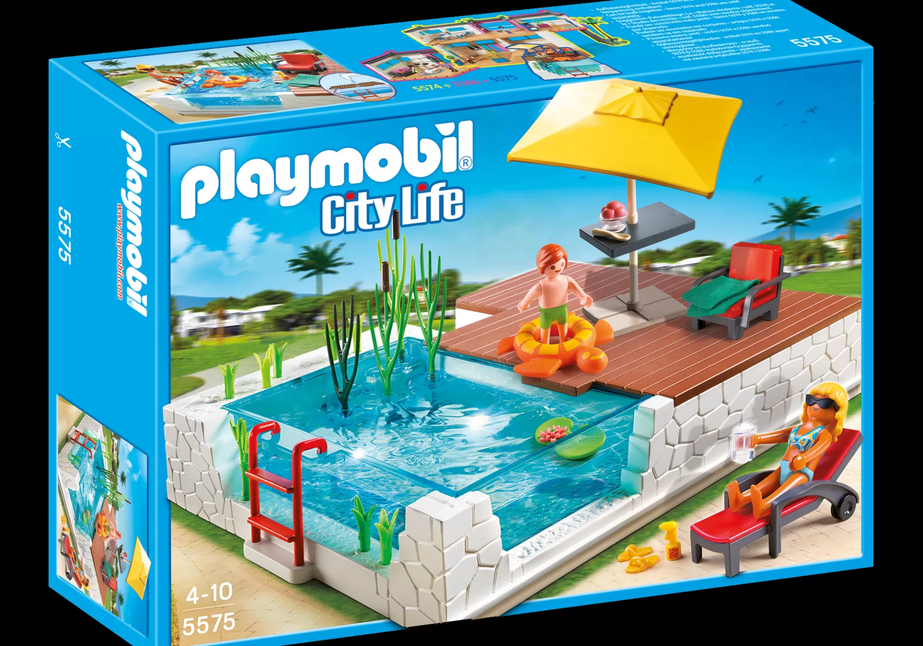 Życie Rodzinne | My Life | PLAYMOBIL Taras z basenem