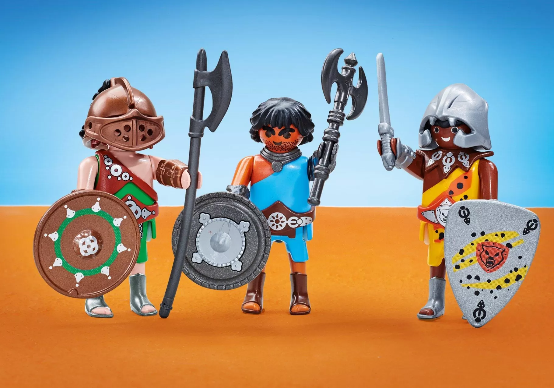 Historia | PLAYMOBIL Trzech gladiatorów