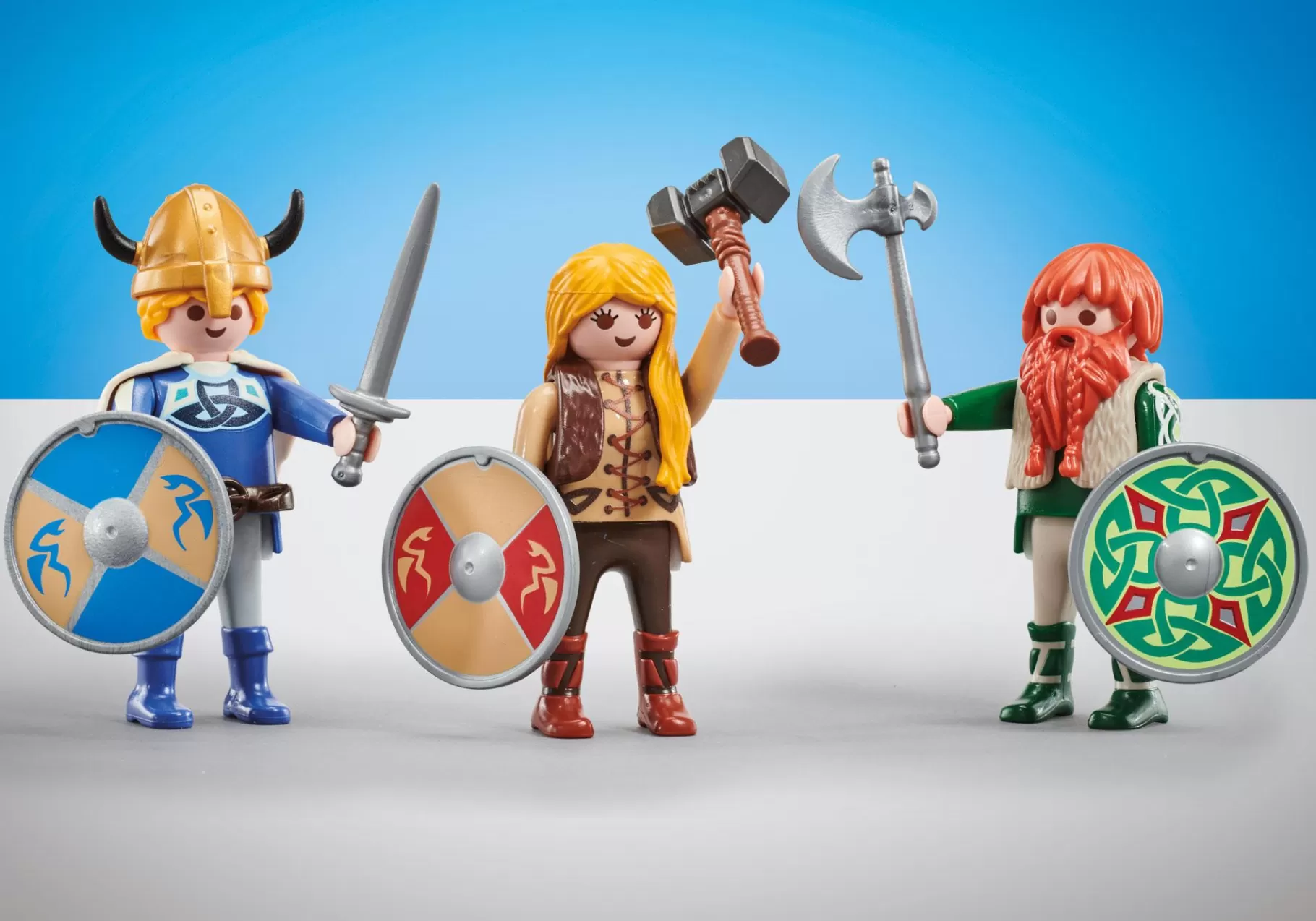 Historia | PLAYMOBIL Trzech wikingów