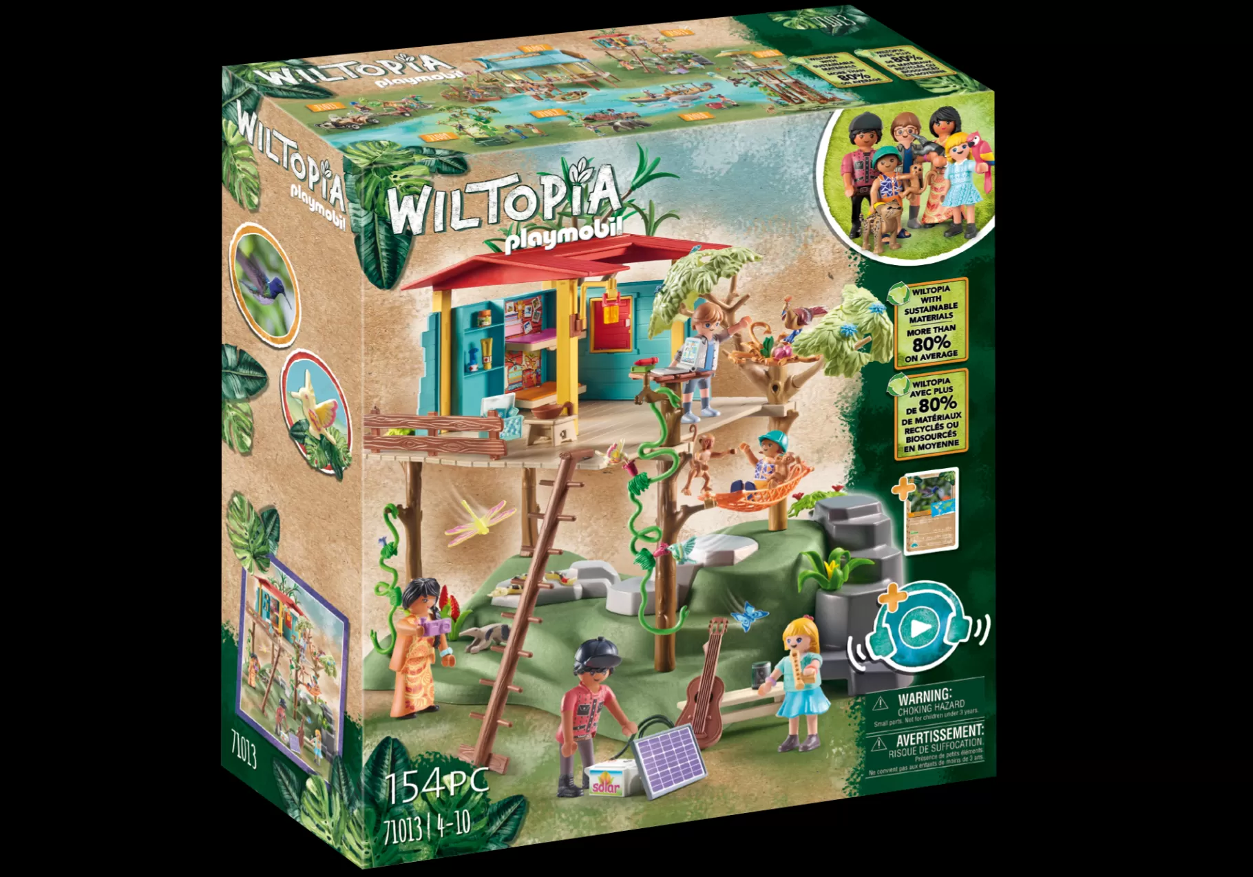 Zwierzęta | PLAYMOBIL Wiltopia - Rodzinny dom na drzewie