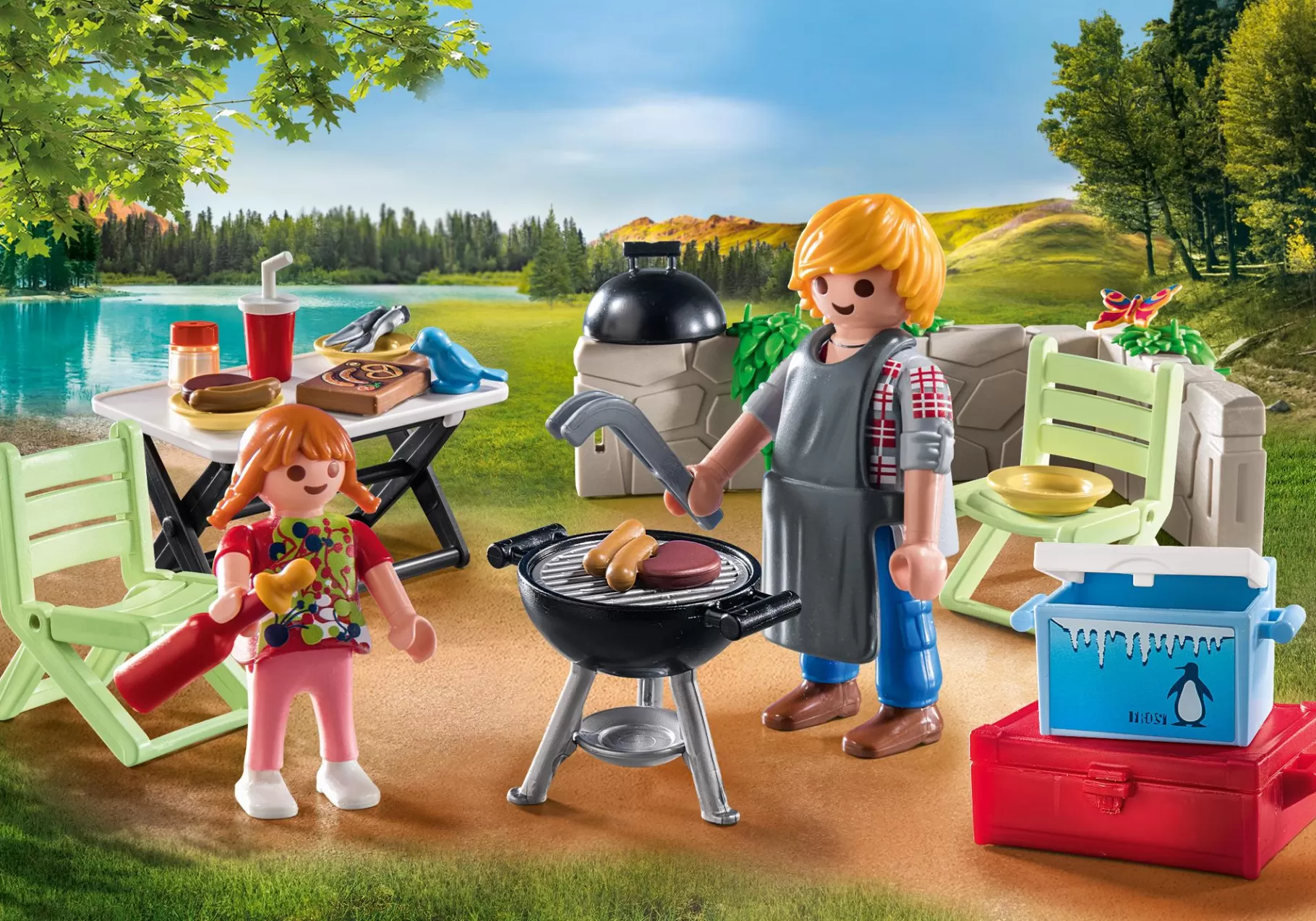 Życie Rodzinne | My Life | PLAYMOBIL Wspólne grillowanie