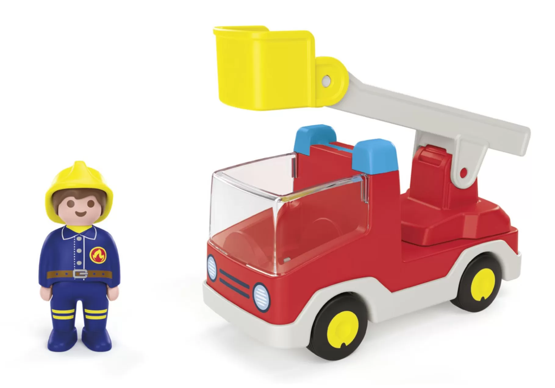 Bohaterowie Dnia Codziennego | PLAYMOBIL Wóz strażacki z drabiną