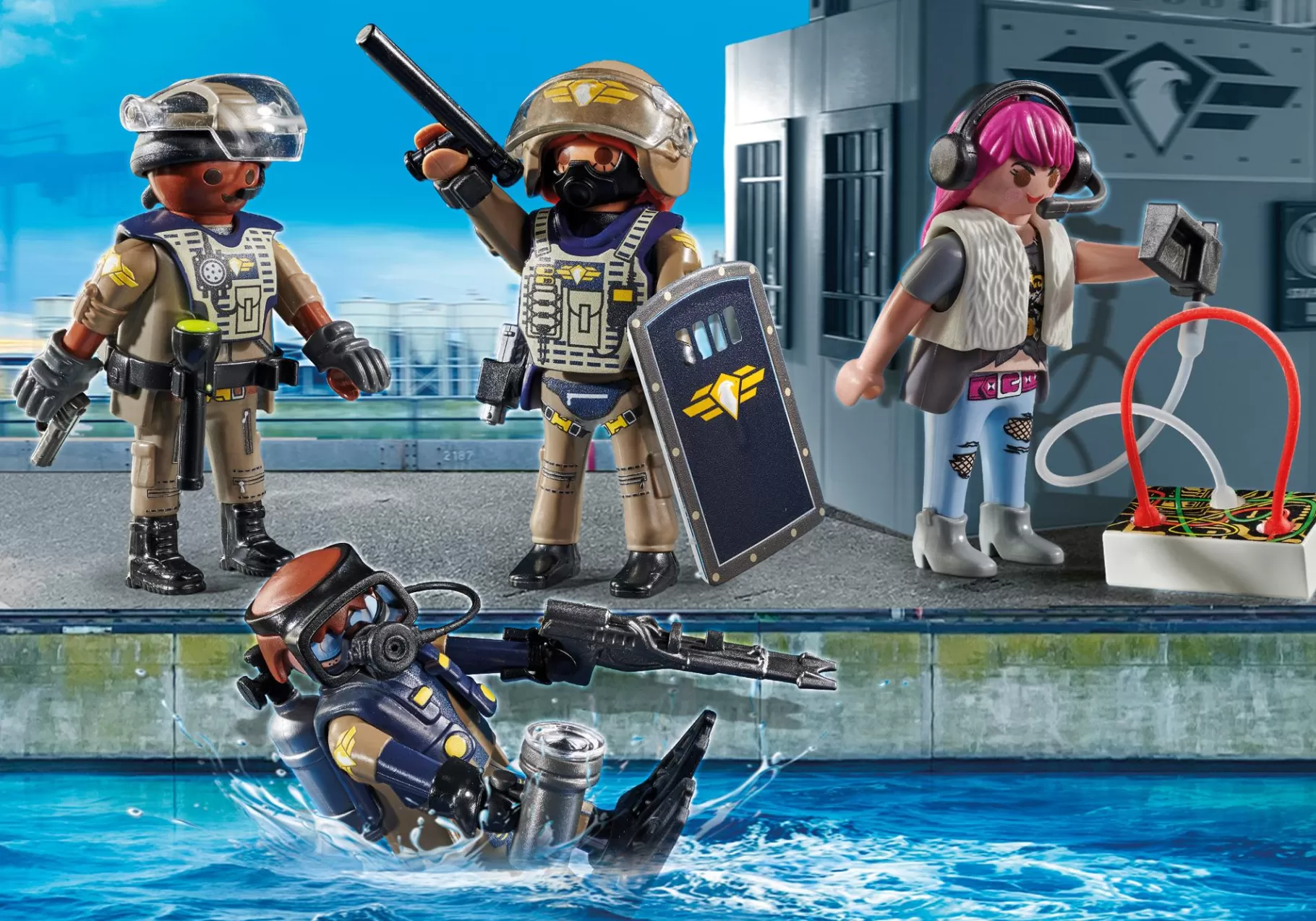 Bohaterowie Dnia Codziennego | Akcja I Przygoda | PLAYMOBIL Zestaw figurek jednostki specjalnej